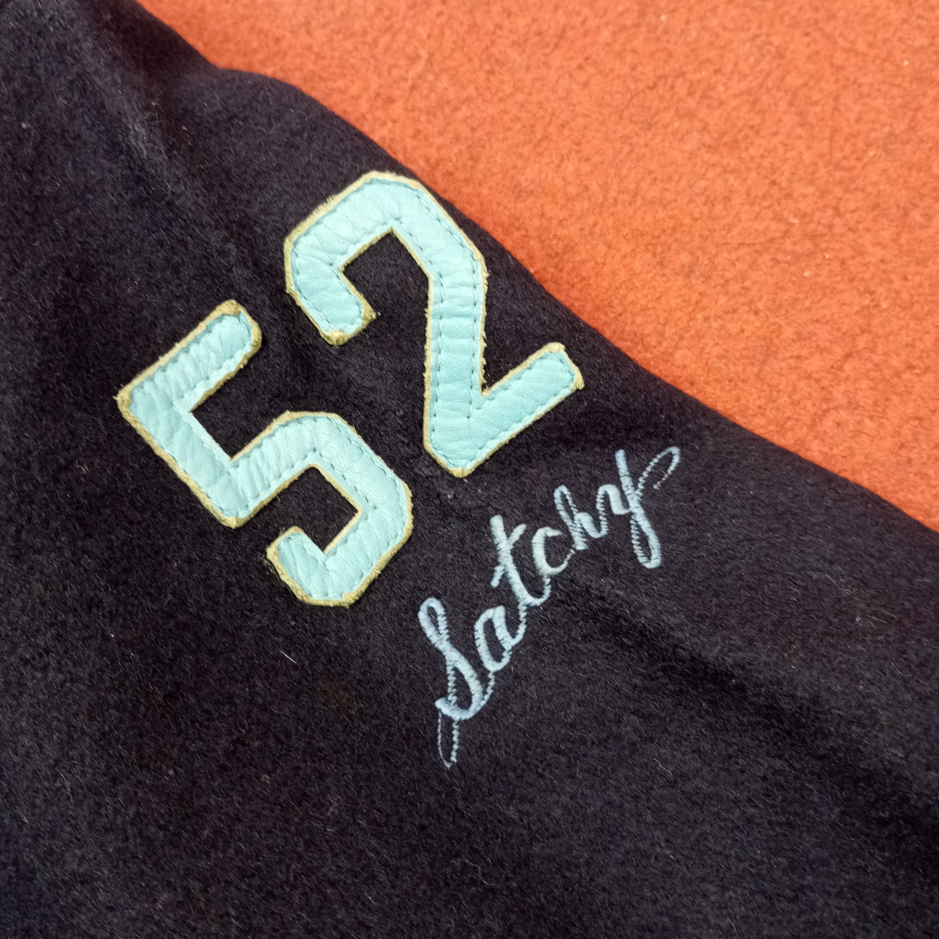 Vintage Eightys Basketball Team Sports Varsity Jacket c224n18 Size US M / EU 48-50 / 2 - 7 Thumbnail