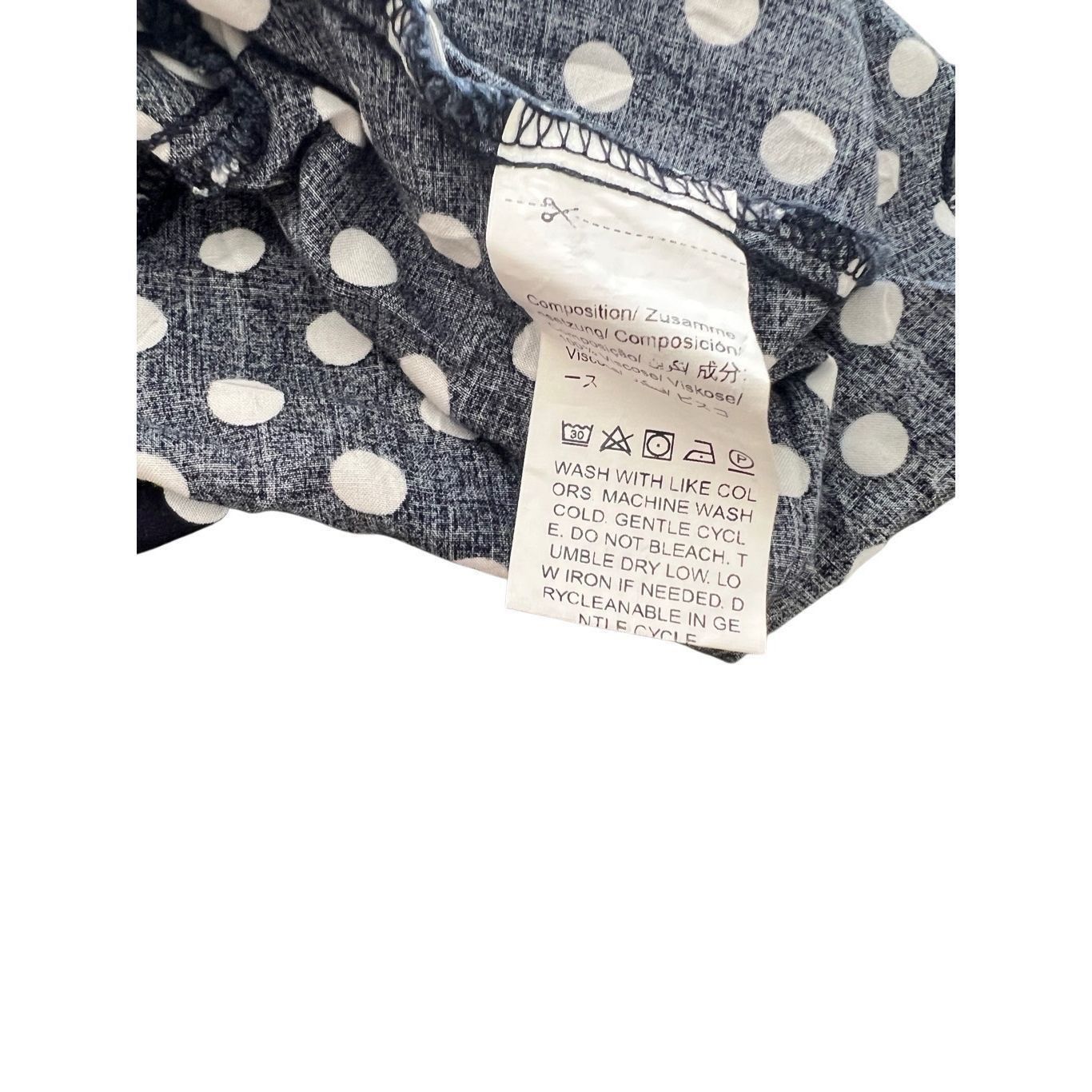Shein SHEIN Vintage Midi Length Polka-dot Skater Dress Size M / US 6-8 / IT 42-44 - 5 Thumbnail