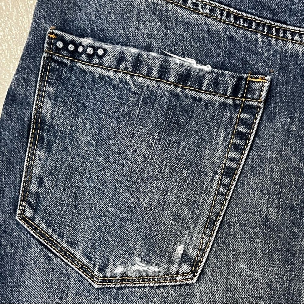 BLANKNYC Blank NYC Way Back When Studded Denim Skirt Women’s Size 27 Size 27" / US 4 / IT 40 - 8 Thumbnail