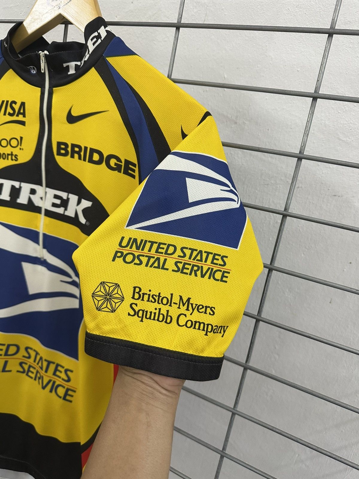 Nike Vintage Nike USPS Trek Lance Armstrong Tour de France Jersey Size US M / EU 48-50 / 2 - 7 Thumbnail