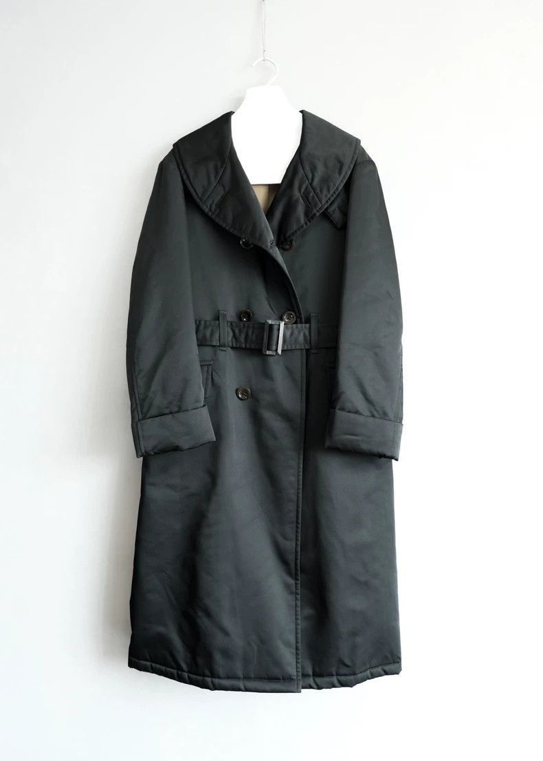 Yohji Yamamoto Yohji Yamamoto Yohji Yamamoto Black Collar Coat Size US L / EU 52-54 / 3 - 2 Thumbnail