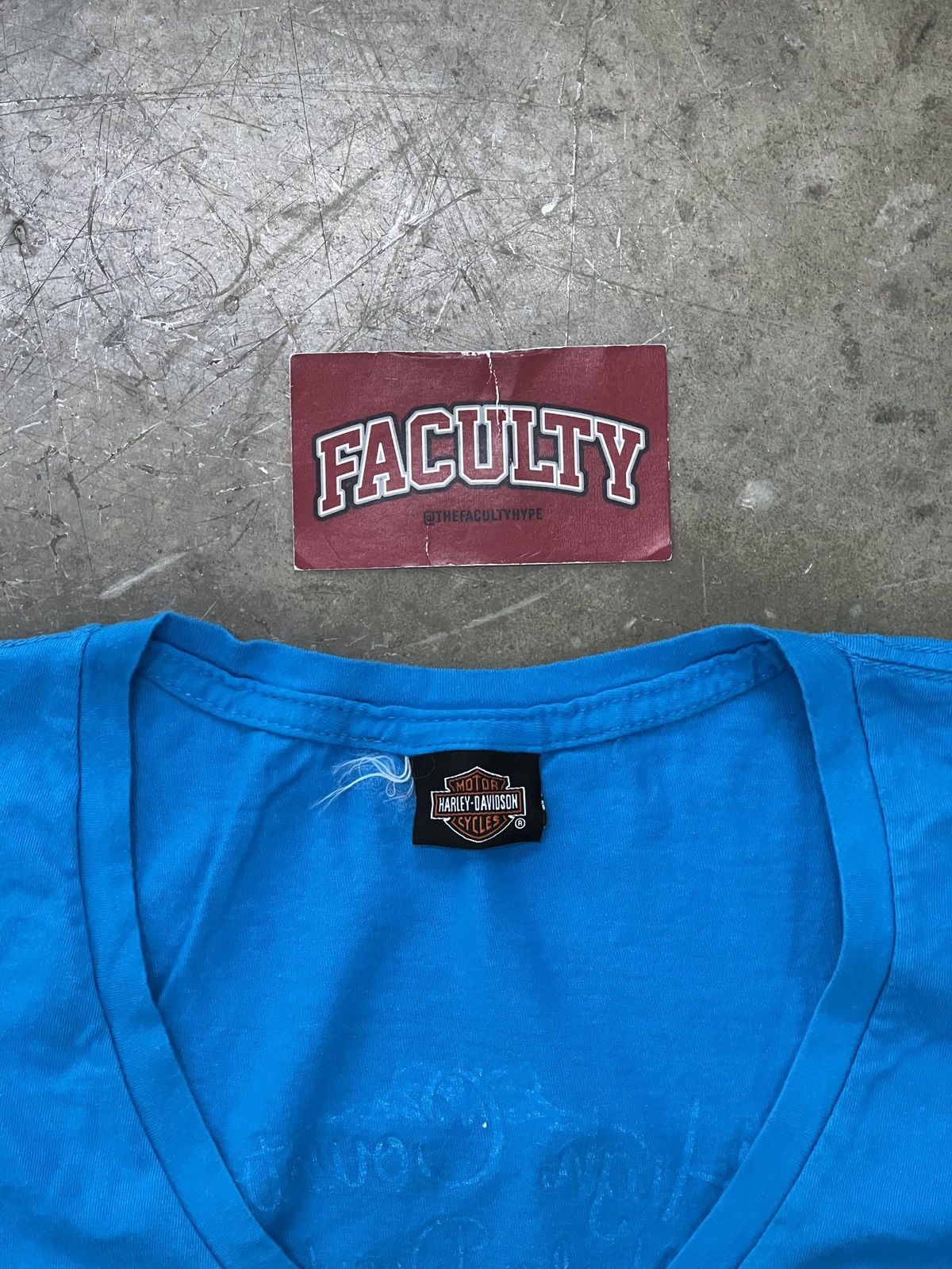 Harley Davidson × Vintage Harley Davidson Vneck High Country Tee W Small Size S / US 4 / IT 40 - 3 Thumbnail