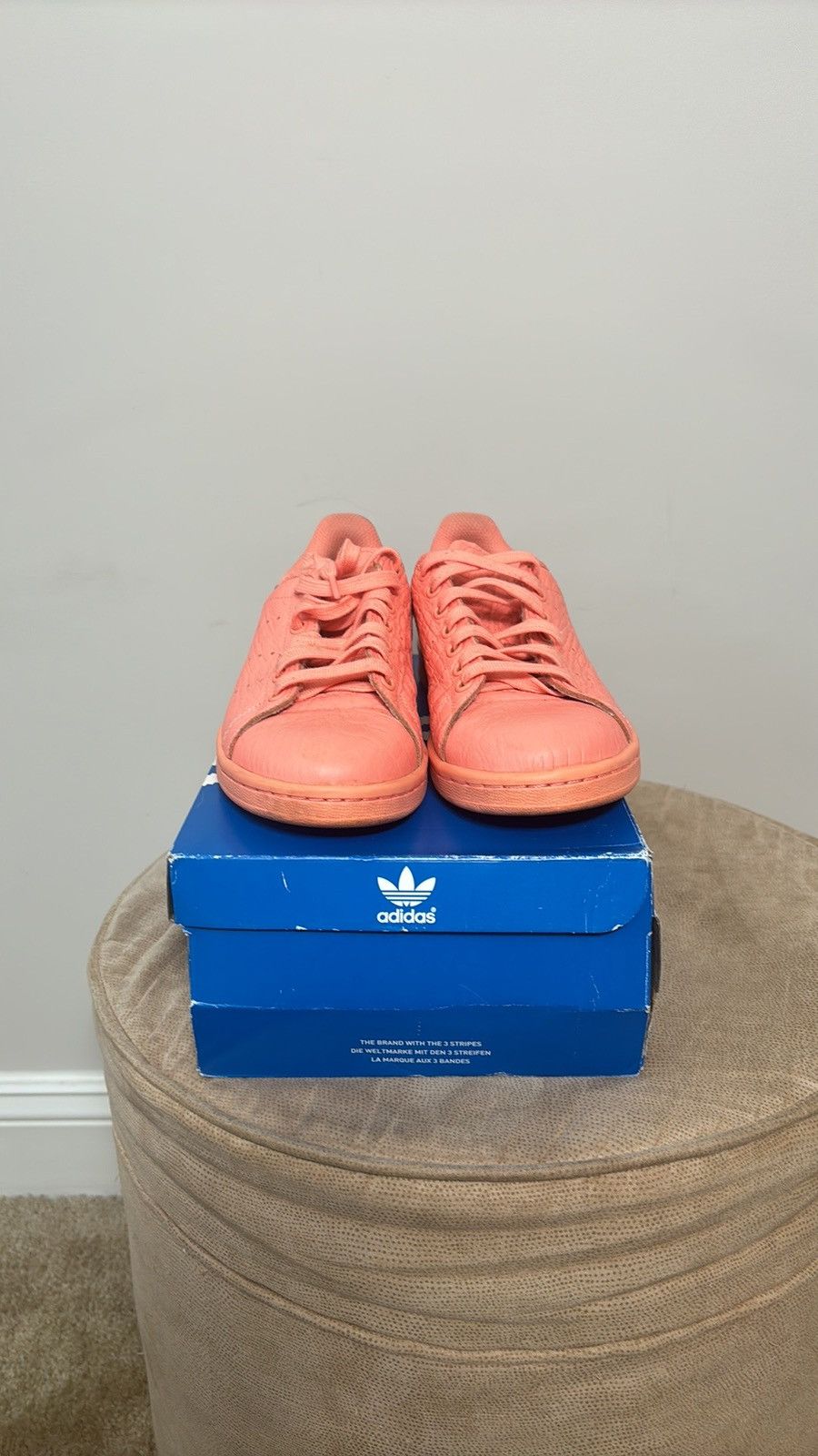 Adidas Adidas Stan Smith Sun Glow Orange Size US 7.5 / IT 37.5 - 2 Thumbnail
