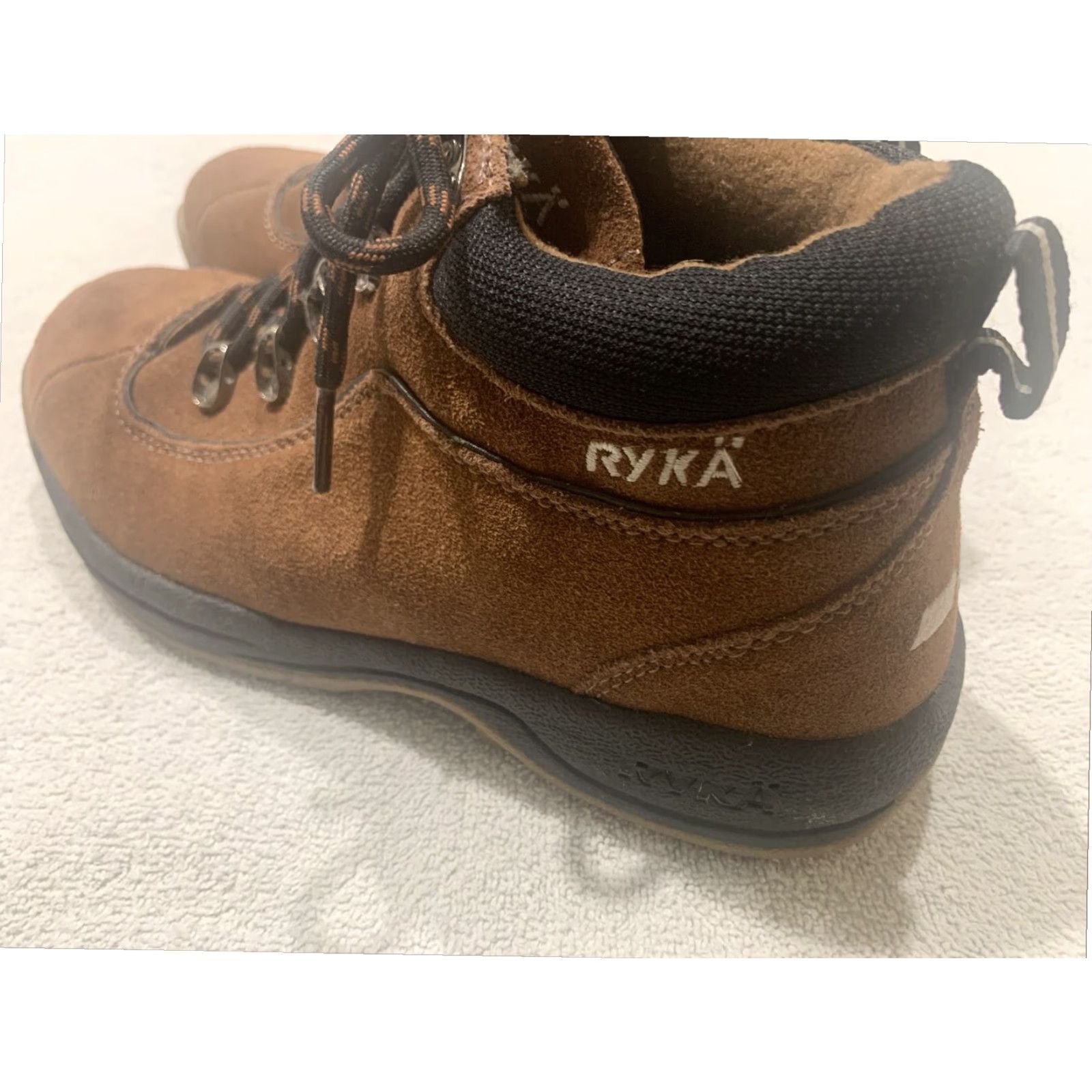 Vintage VINTAGE Ryka Brown Suede Ankle Boot Women's Size 7 Size US 7 / IT 37 - 3 Thumbnail