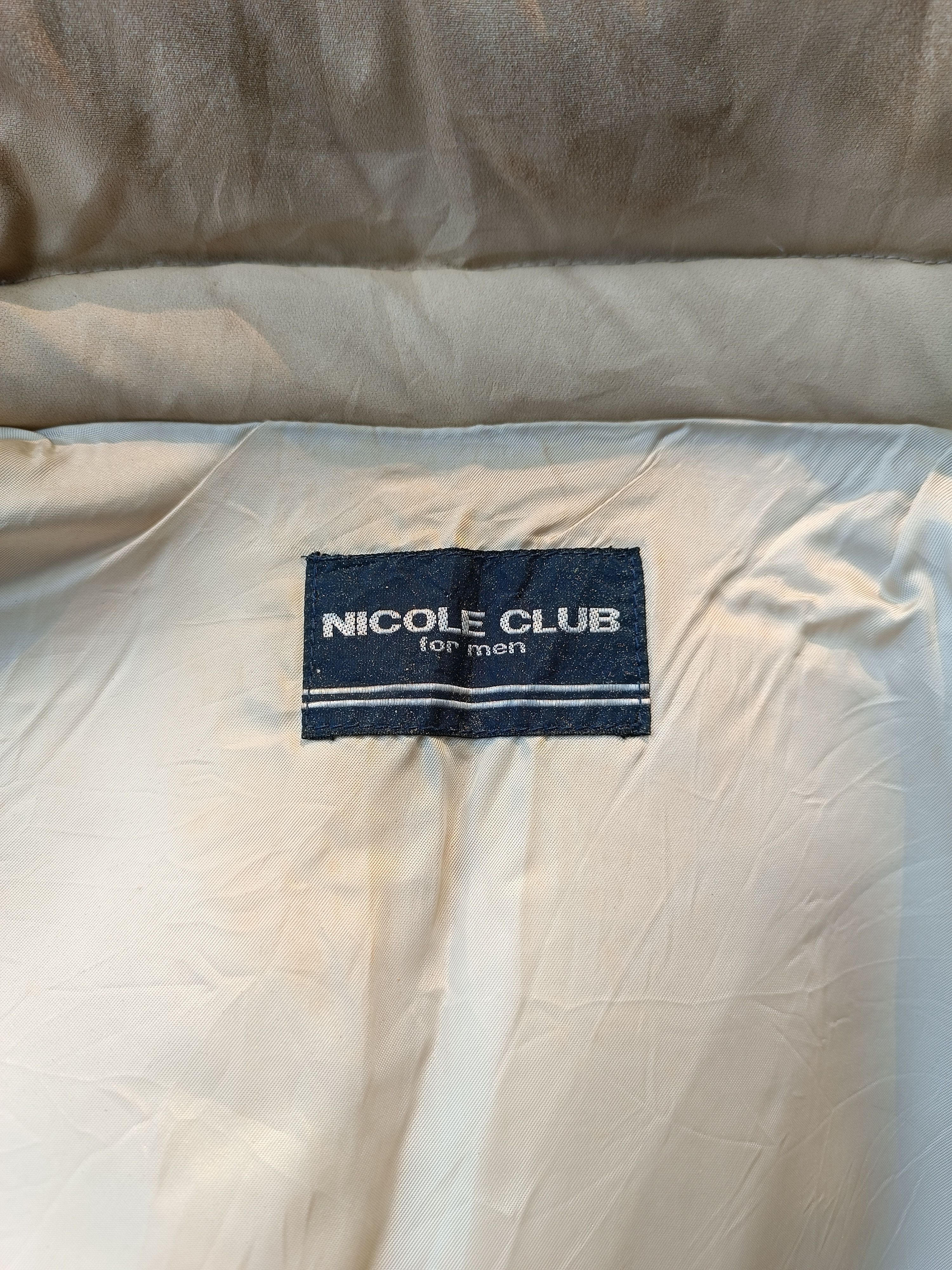 Japanese Brand Nicole Club For Men Winter Fur Hoodie Bomber Jacket FR013 Size US L / EU 52-54 / 3 - 17 Thumbnail