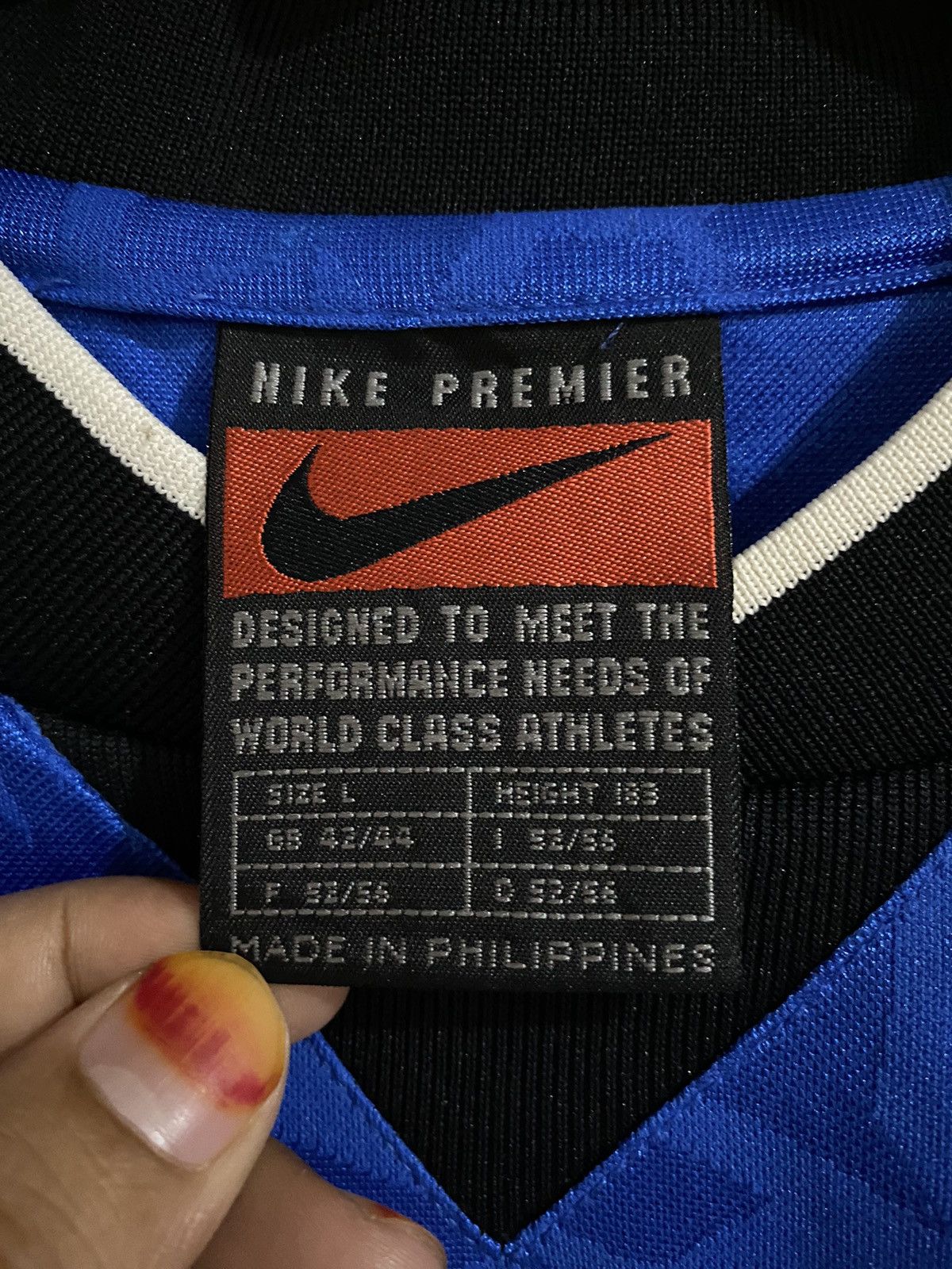 Nike × Vintage Vintage Jersey Nike Big Logo Size US XL / EU 56 / 4 - 7 Thumbnail