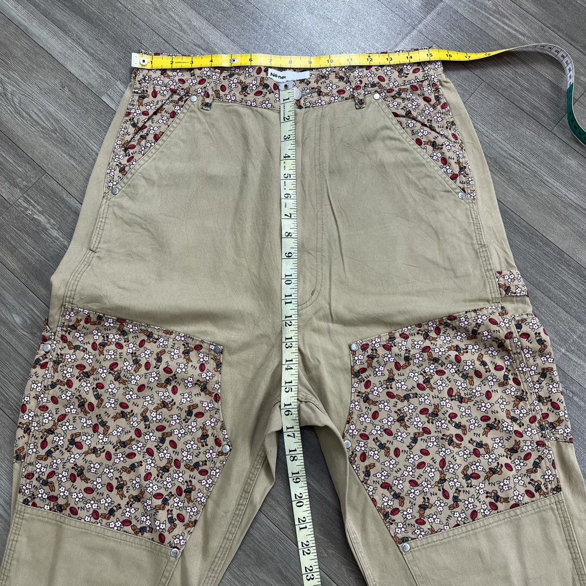 Ne-Net 2000s Ne-net Issey Miyake Carpenter Double Knee Pants Size US 30 / EU 46 - 16 Thumbnail