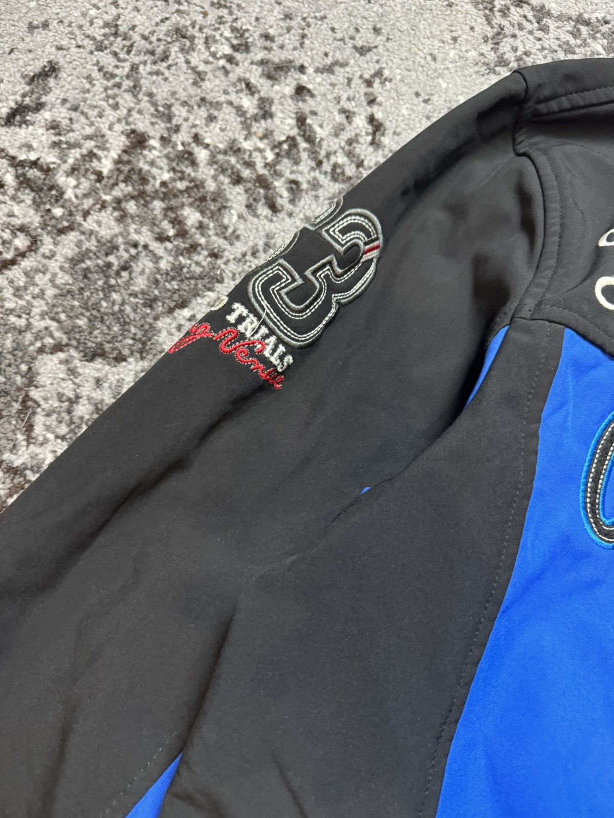 Vintage Vintage Y2K Camp David 90s Martina Style Patch Jacket Size US L / EU 52-54 / 3 - 5 Thumbnail