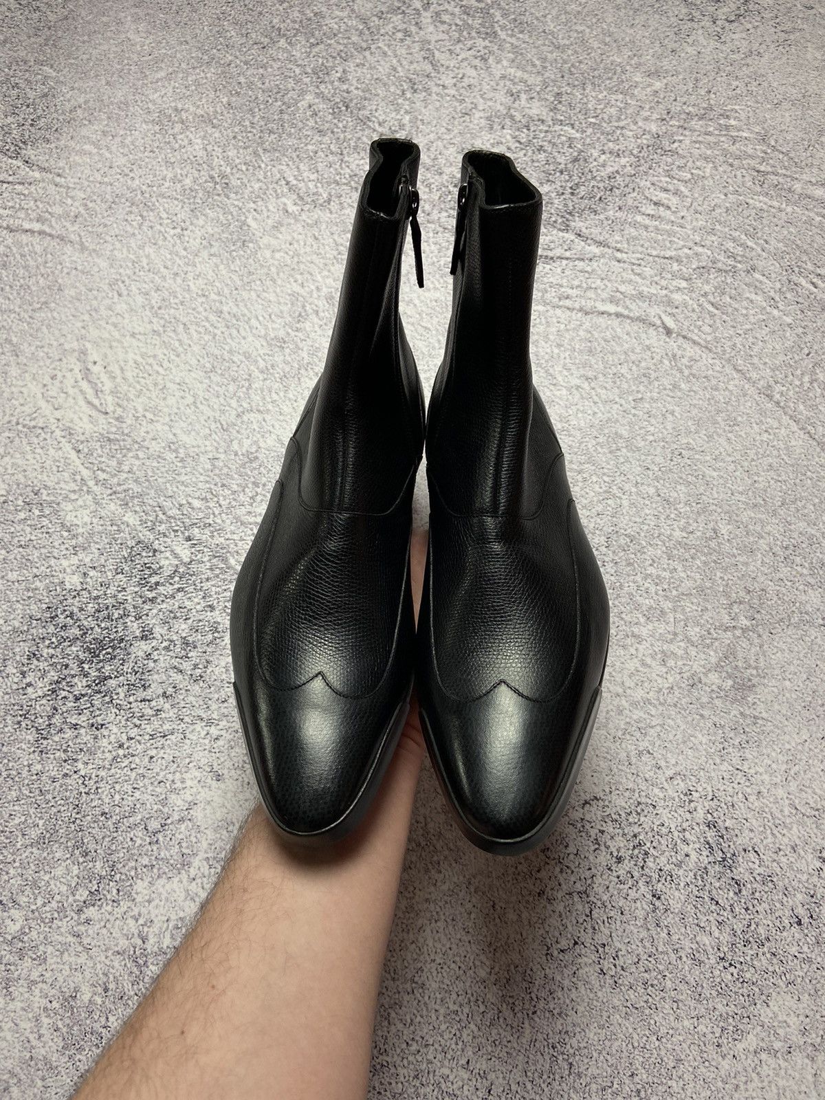 Gucci Gucci Leather Shoes Chelsea Boots Italian Designer Sneakers Size US 7 / EU 40 - 4 Thumbnail