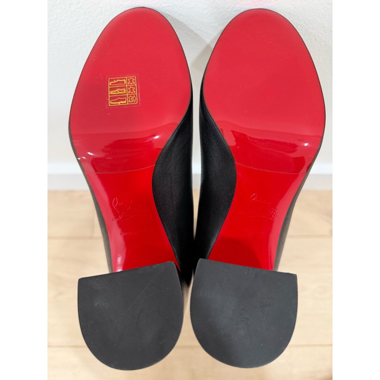 Christian Louboutin Christian Louboutin Janitta 85 Knee High Block Boot 36.5 Size US 6.5 / IT 36.5 - 22 Thumbnail