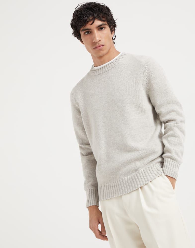 o1w1db10825 Cashmere Sweater in Grey