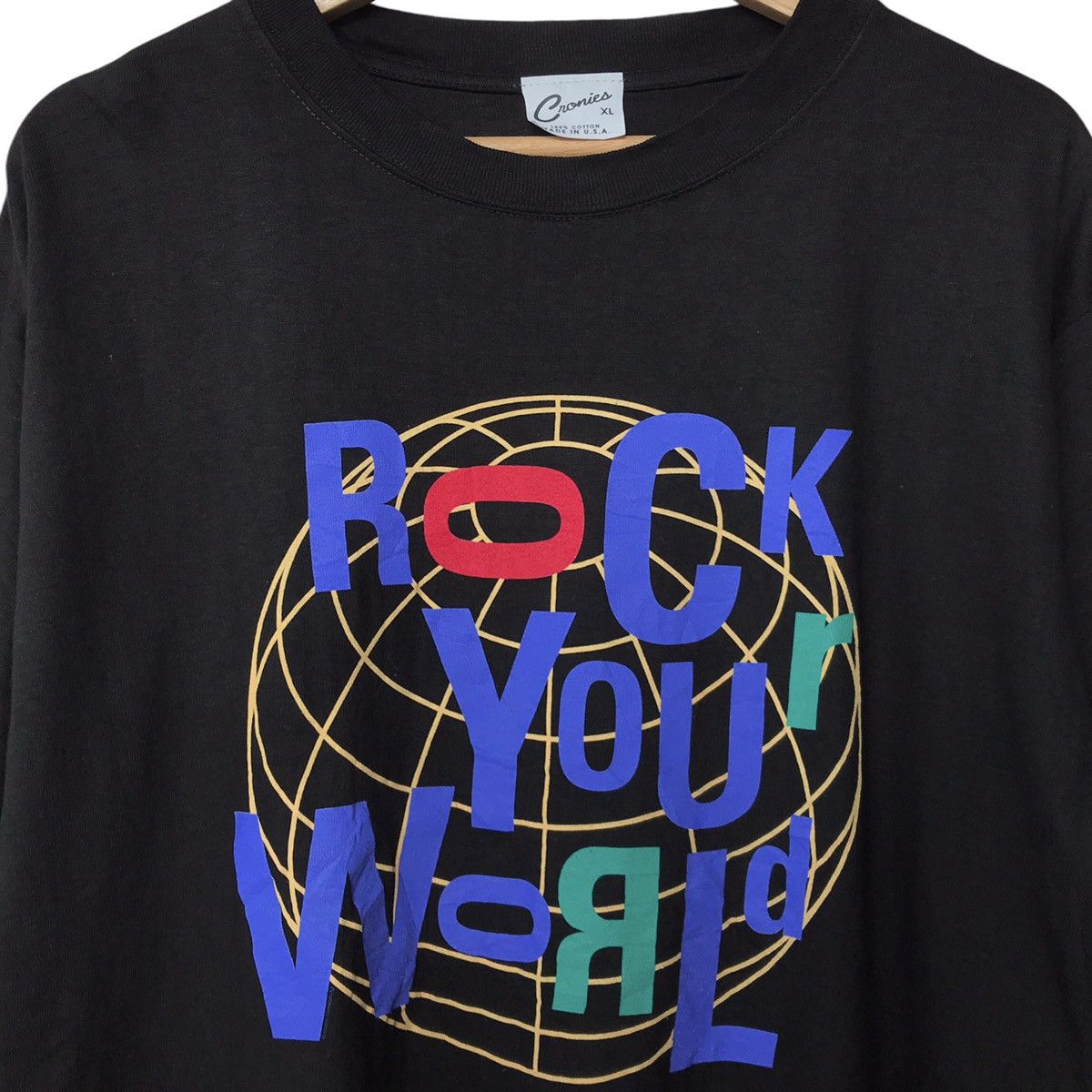 Vintage Rock Your World Vintage 1995 Rock Hall Of Fame Museum Tee Size US XL / EU 56 / 4 - 3 Thumbnail