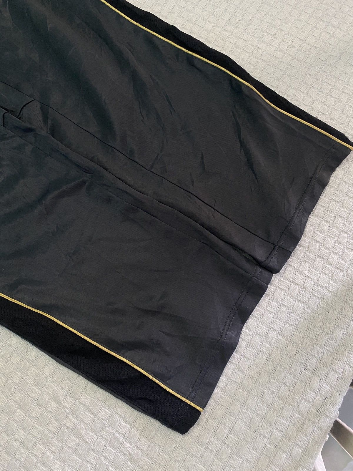 Billie Eilish × Nike 💥 VINTAGE NIKE 90S BAGGY WIDE LEG SWOOSH TRACK PANTS Y2K Size US 28 / EU 44 - 4 Thumbnail