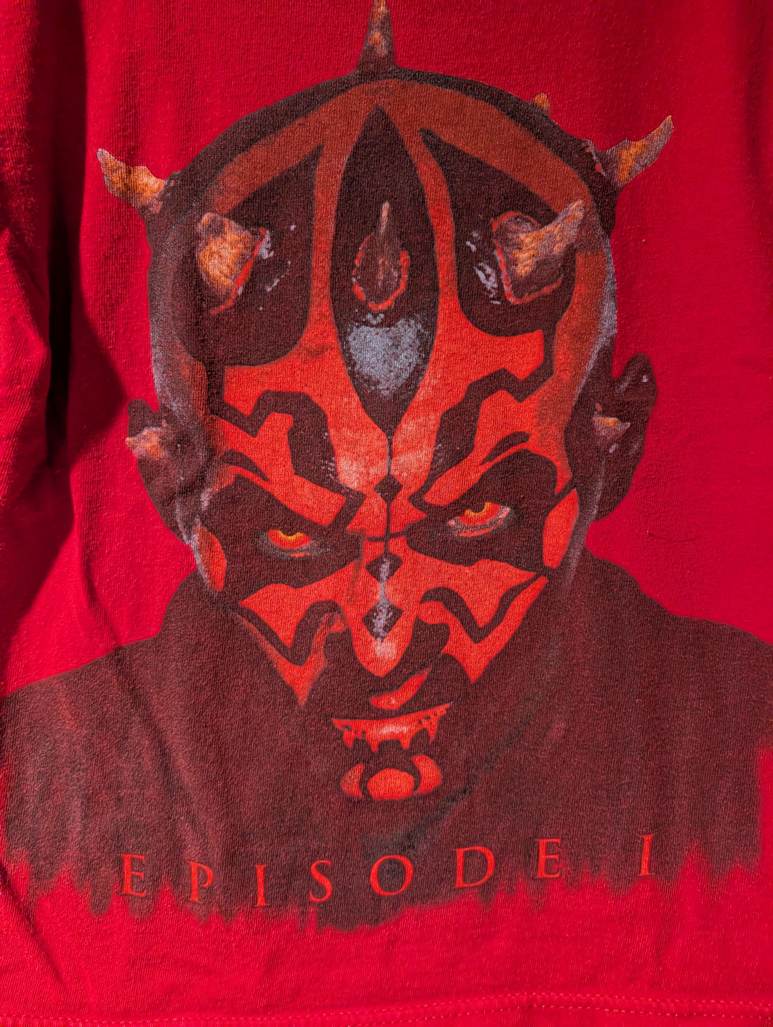 Star Wars Vtg 1999 Darth Maul T-shirt Boys Medium Star Wars Episode 1 Size US M / EU 48-50 / 2 - 2 Thumbnail