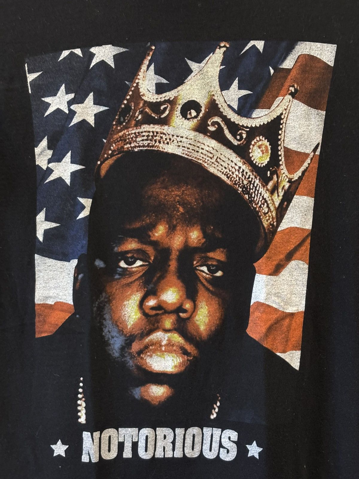 Brooklyn Mint Brooklyn Mint NOTORIOUS American Flag Biggie Smalls Shirt S Size US S / EU 44-46 / 1 - 2 Thumbnail