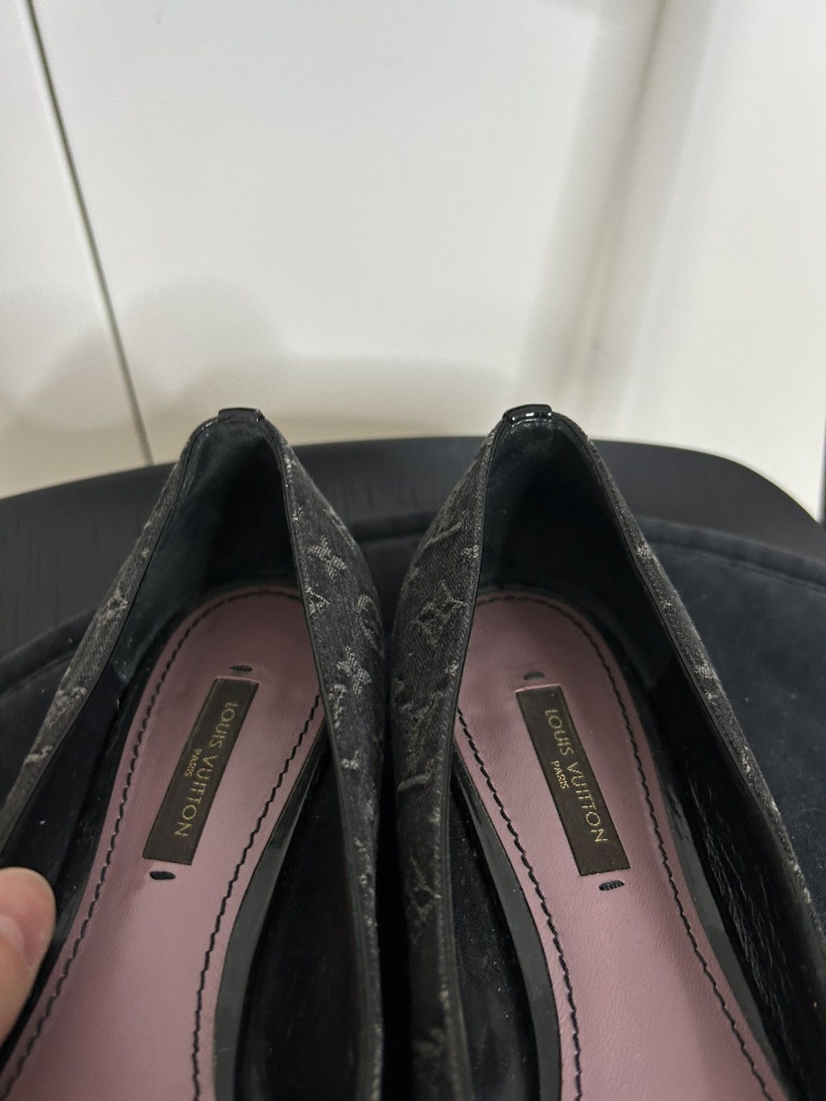 Louis Vuitton × Vintage LOUIS VUITTON BALLET FLATS SHOES Size US 6.5 / IT 36.5 - 5 Thumbnail