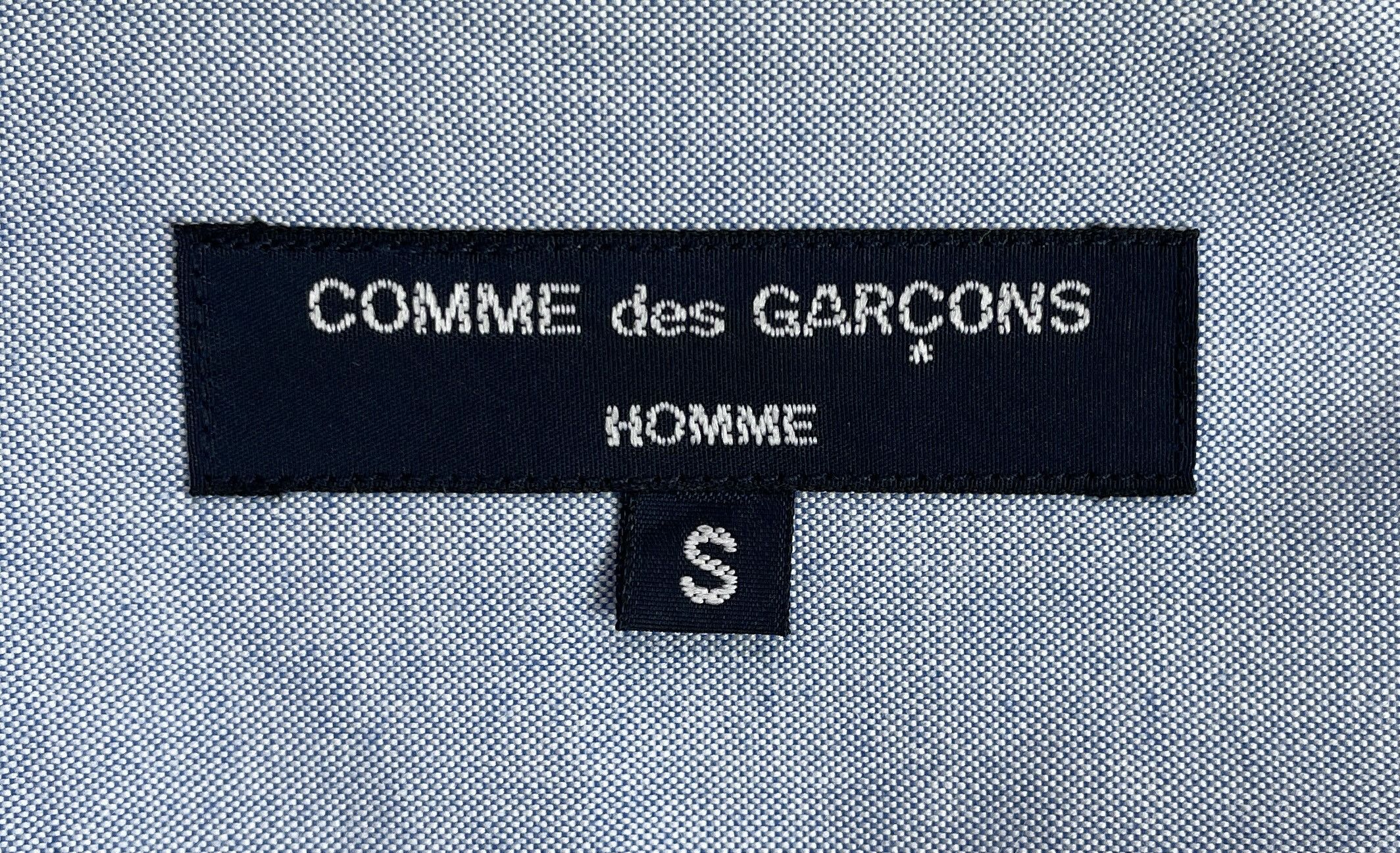 Comme des Garcons COMME des GARCONS HOMME Classic Baby Blue Shirt Size US S / EU 44-46 / 1 - 6 Thumbnail