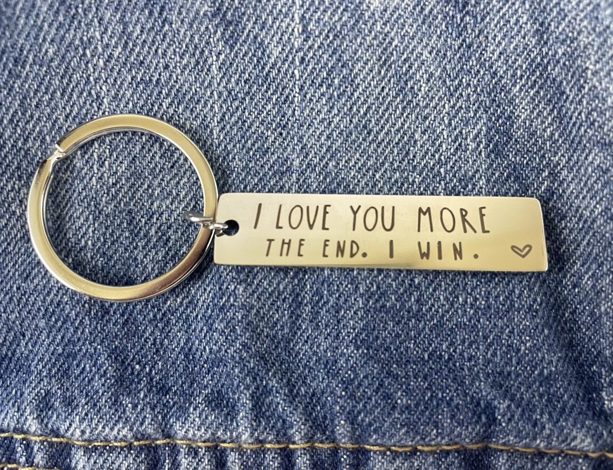 Other Love You More Keychain Size ONE SIZE - 1 Thumbnail