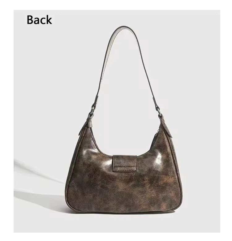 Japanese Brand Retro Leather Shoulder Crossbody Bag Size ONE SIZE - 4 Thumbnail