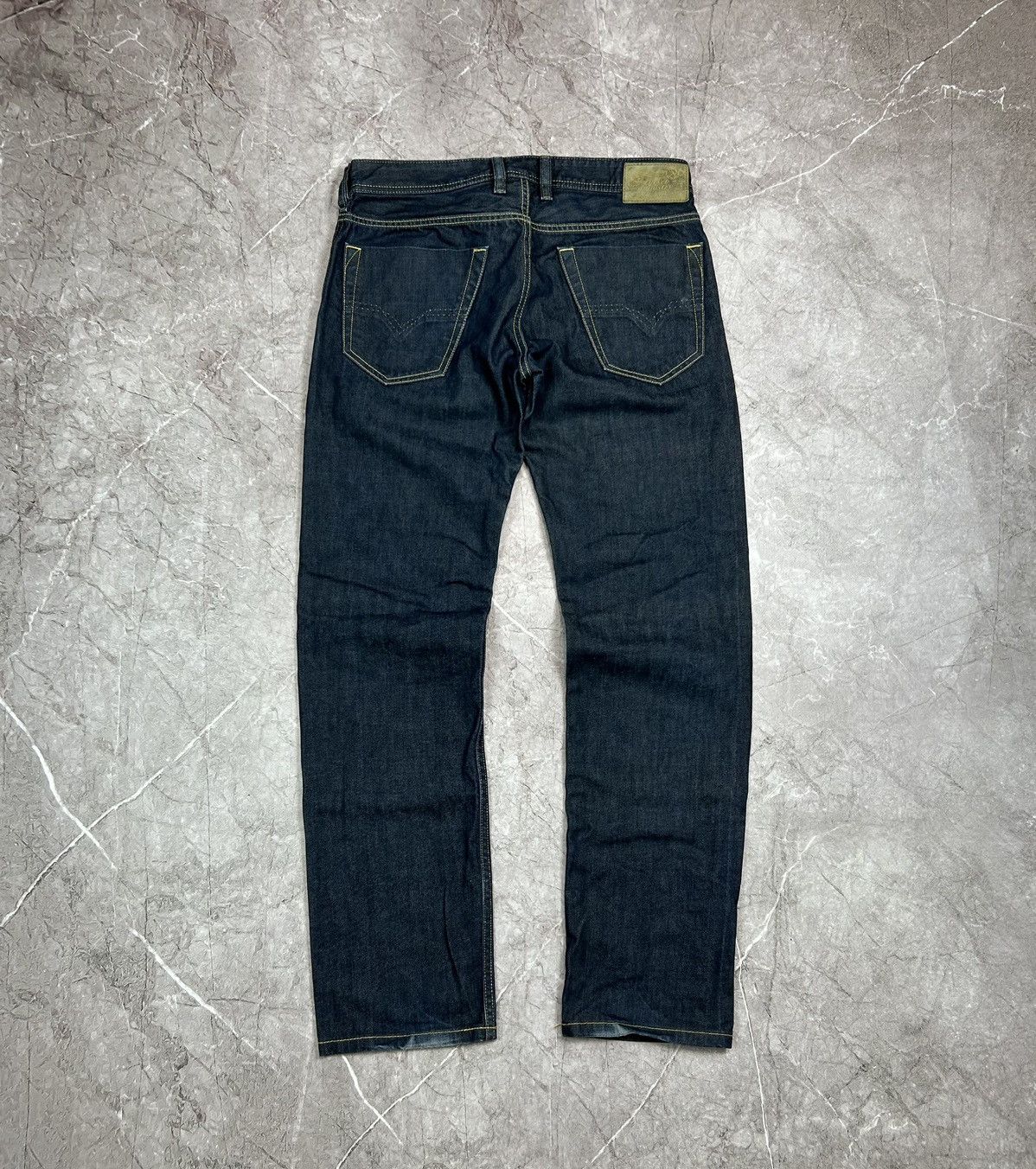 Diesel × Vintage OOs Diesel Industries Black Dark Wash Straight Jeans Size 30 Size US 30 / EU 46 - 3 Thumbnail