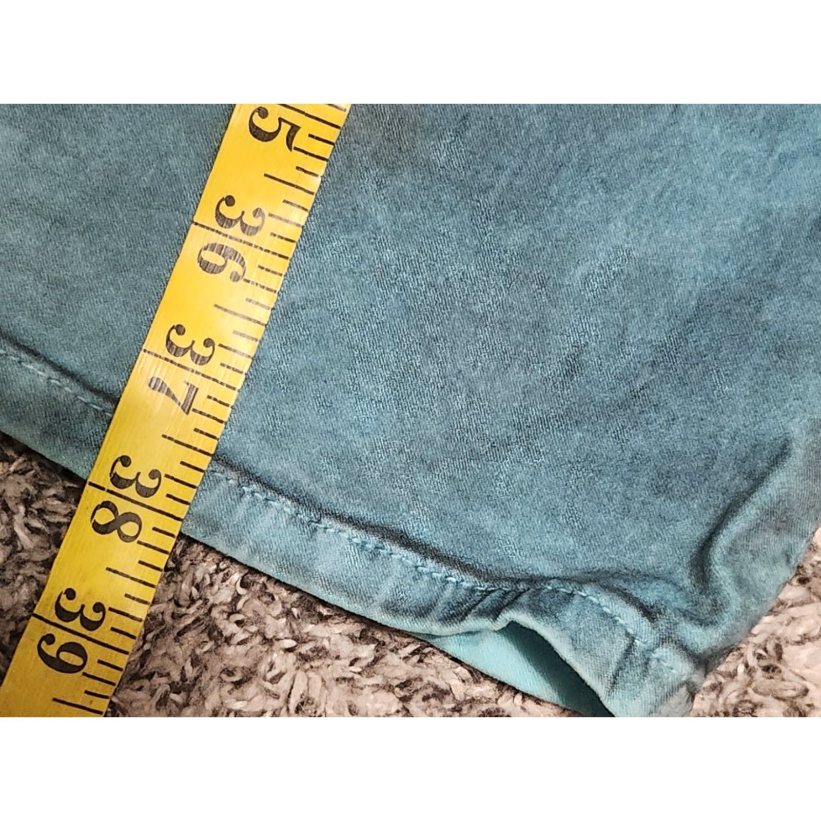 Vintage Robin Jeans Mens Blue Jeans Straight Leg 40x38 Long Flap Rhinestone Bling Size US 40 / EU 56 - 5 Thumbnail