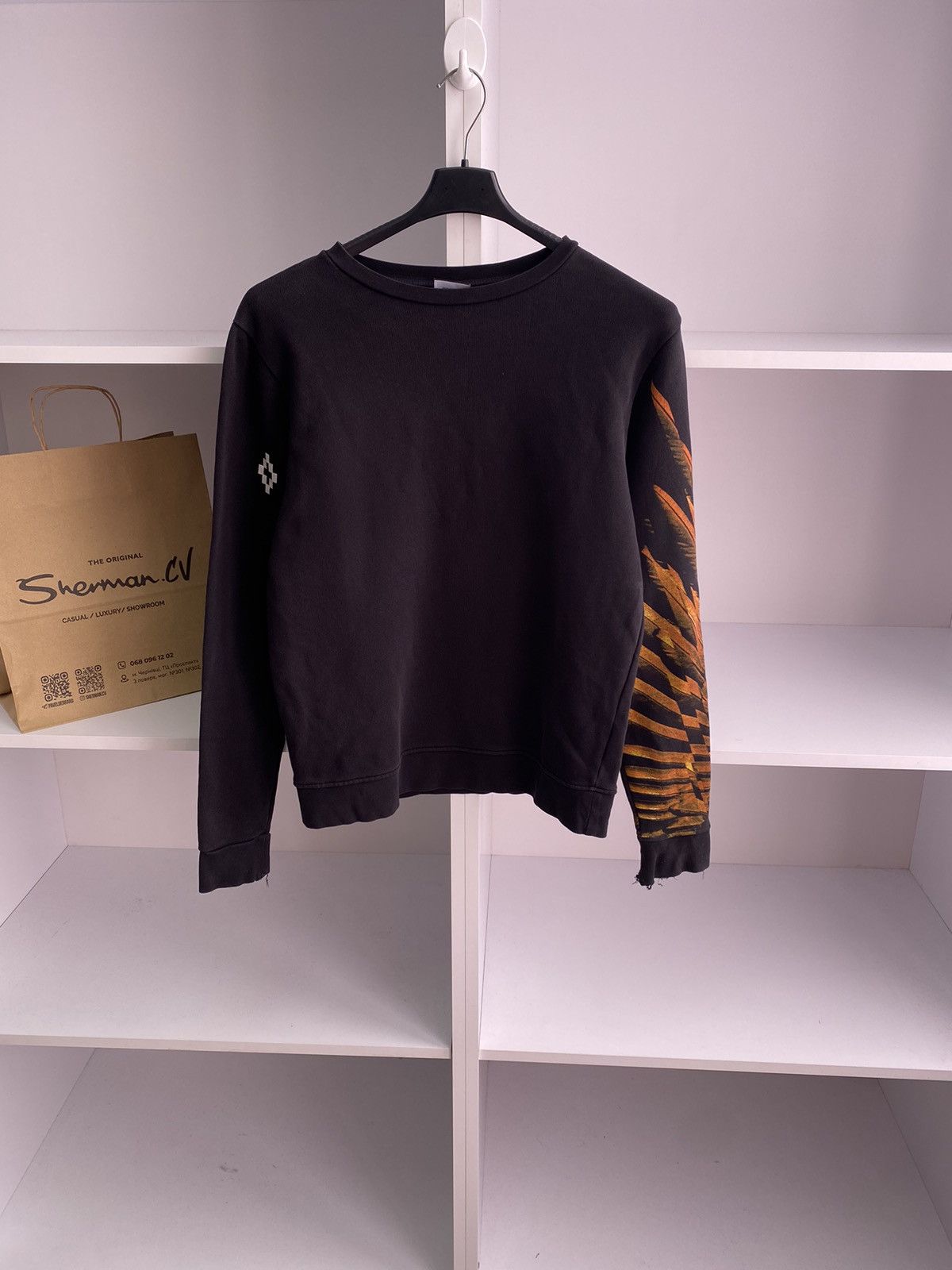 Designer × Marcelo Burlon × Vintage Vintage Marcelo Burlon County Of Milan Crew Neck sweatshirt Size US S / EU 44-46 / 1 - 4 Thumbnail