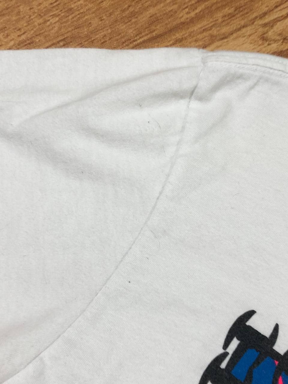 Fox Racing Streetwear T-Shirt White Big Print Fox Racing logo Crazy Y2K Size US L / EU 52-54 / 3 - 9 Thumbnail