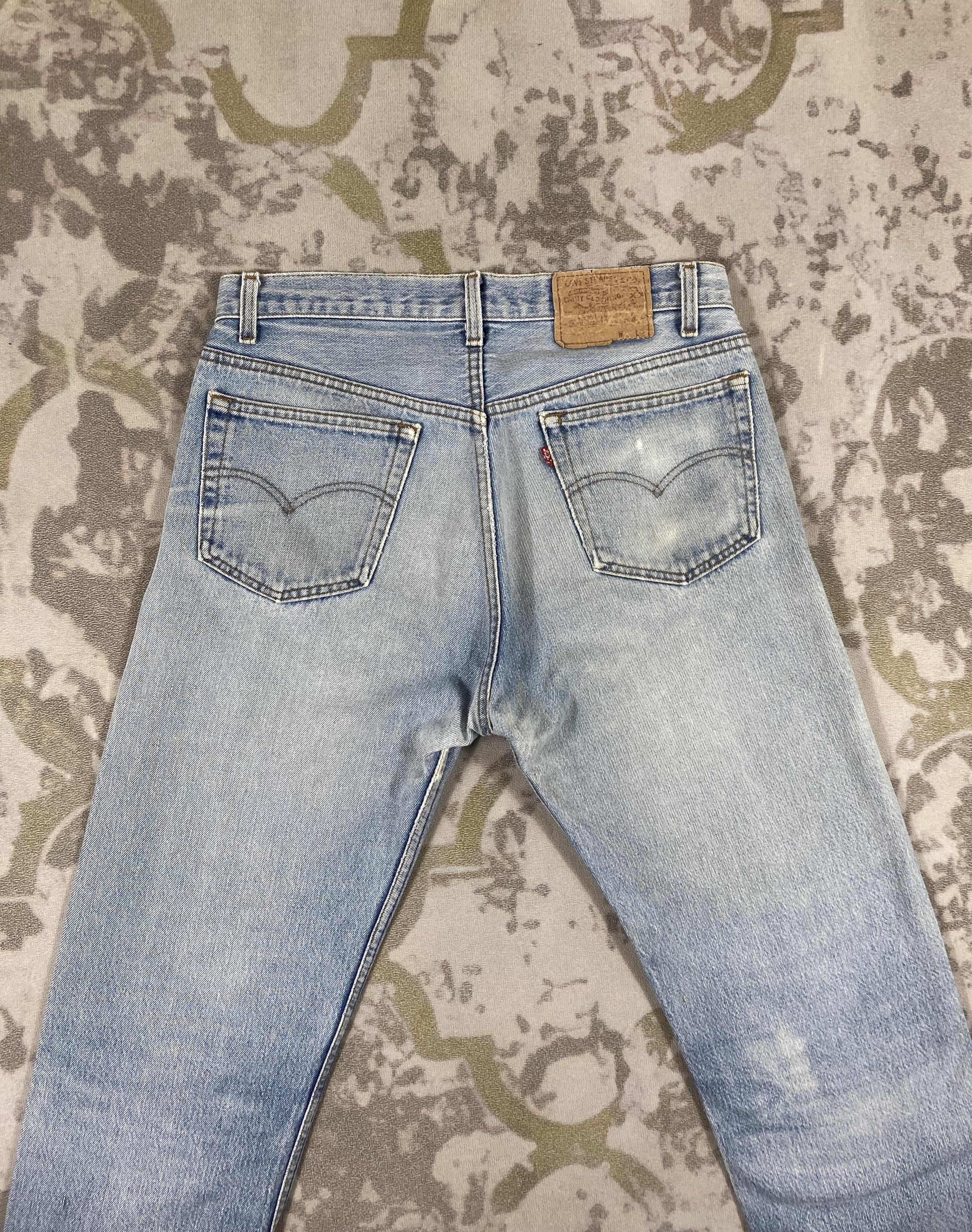 Levi's Vintage Clothing Light Blue Vintage 80s Levi's 501 Jeans 32x29 Denim-JN3960 Size US 32 / EU 48 - 4 Thumbnail