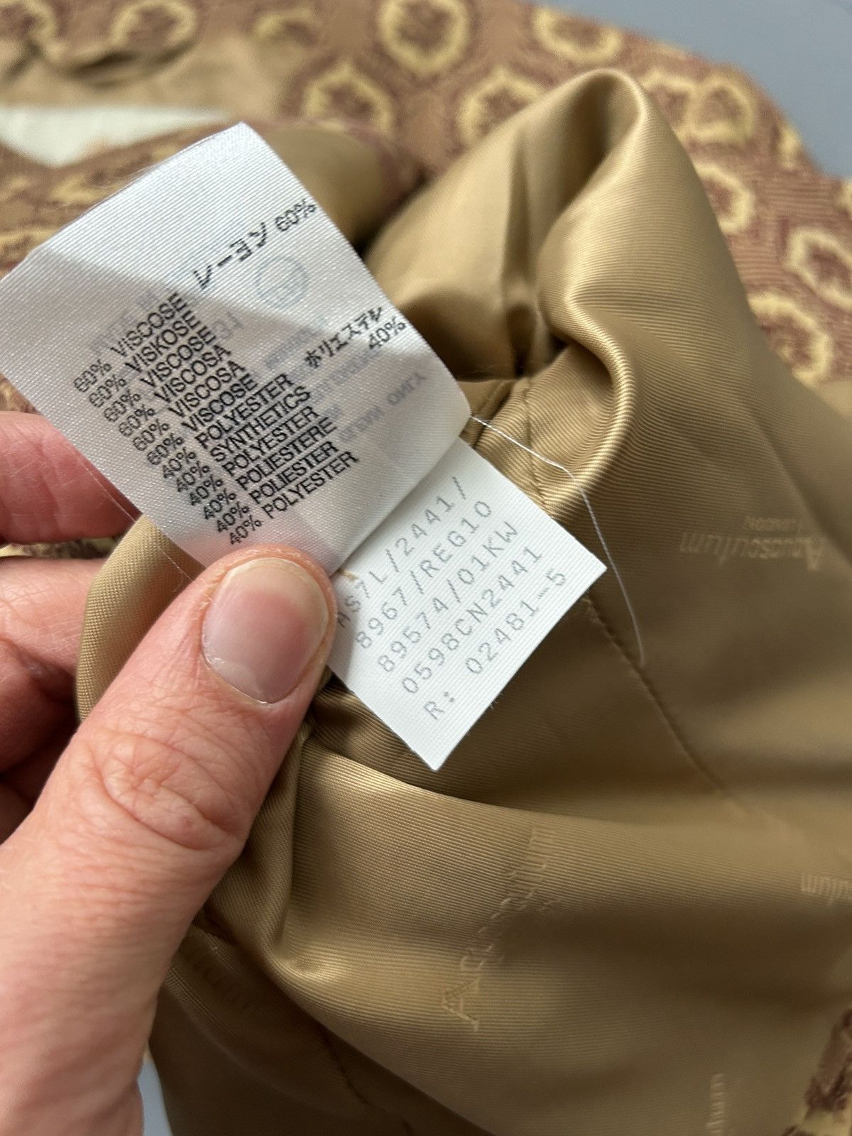 Aquascutum × Vintage Aquascutum vintage viscose blazer/jacket Size M / US 6-8 / IT 42-44 - 7 Thumbnail