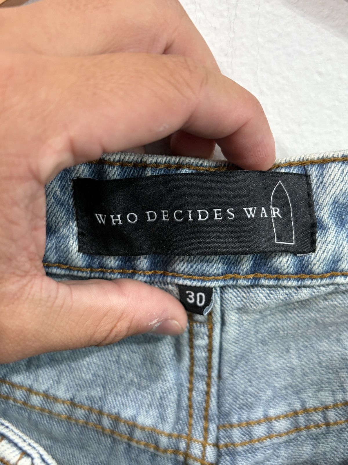 Who Decides War Who Decides War Virtuous Jeans Size US 30 / EU 46 - 2 Thumbnail