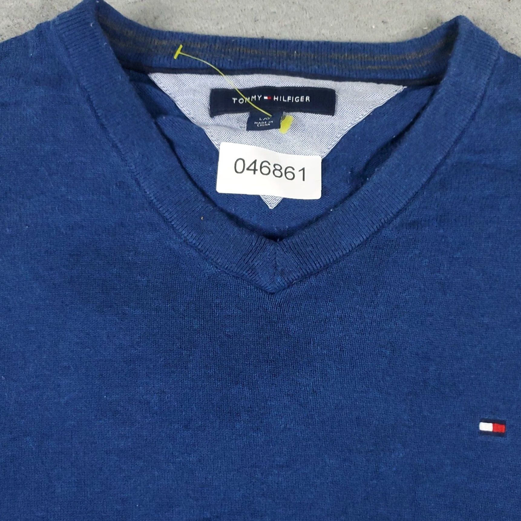 Tommy Hilfiger Tommy Hilfiger Pullover Sweater Mens Large Blue Crew Neck Long Sleeve Cotton Size US L / EU 52-54 / 3 - 2 Thumbnail