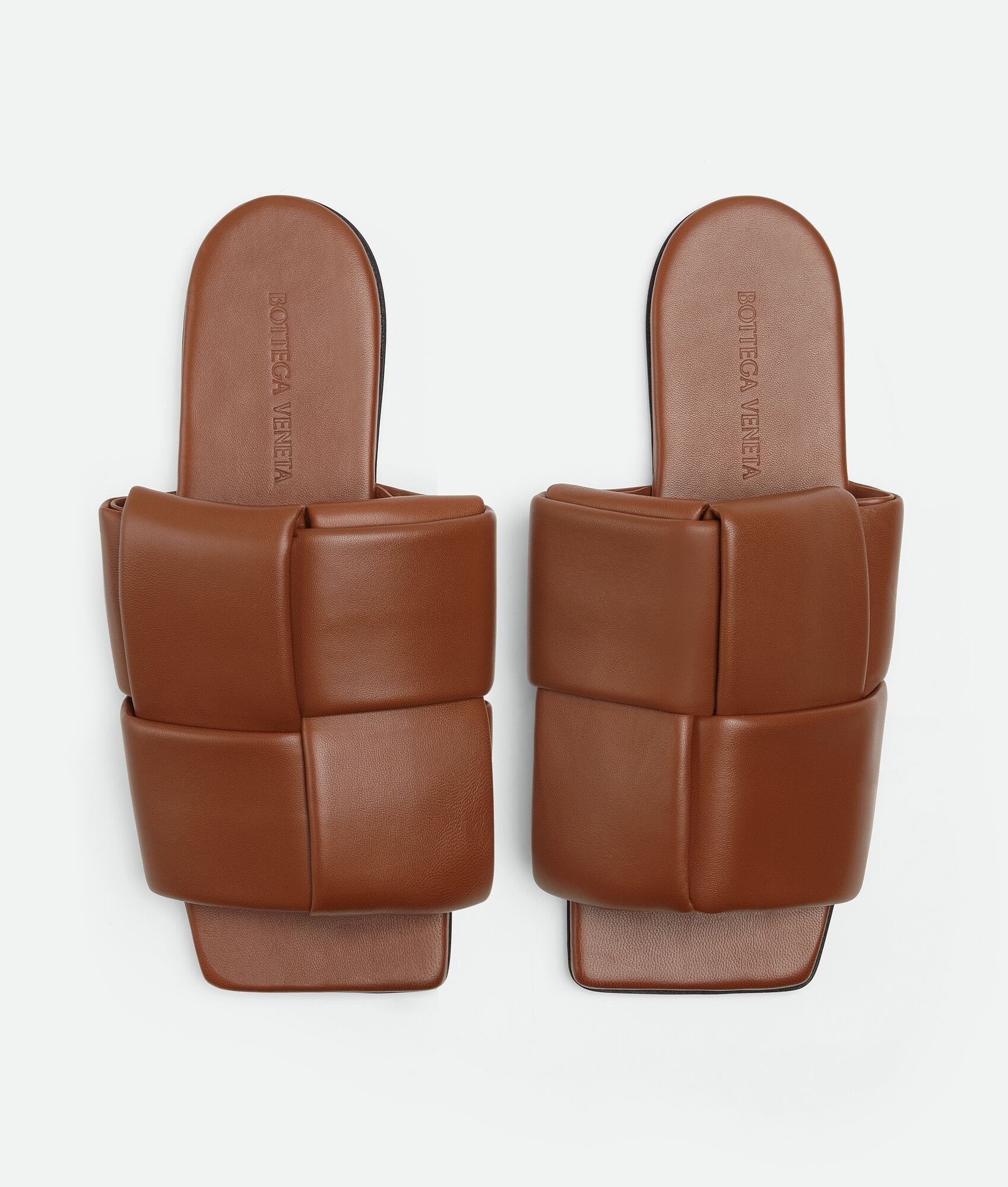 Bottega Veneta o1bcso1str0225 Patch Mules in Caramel Size US 9 / EU 42 - 4 Thumbnail