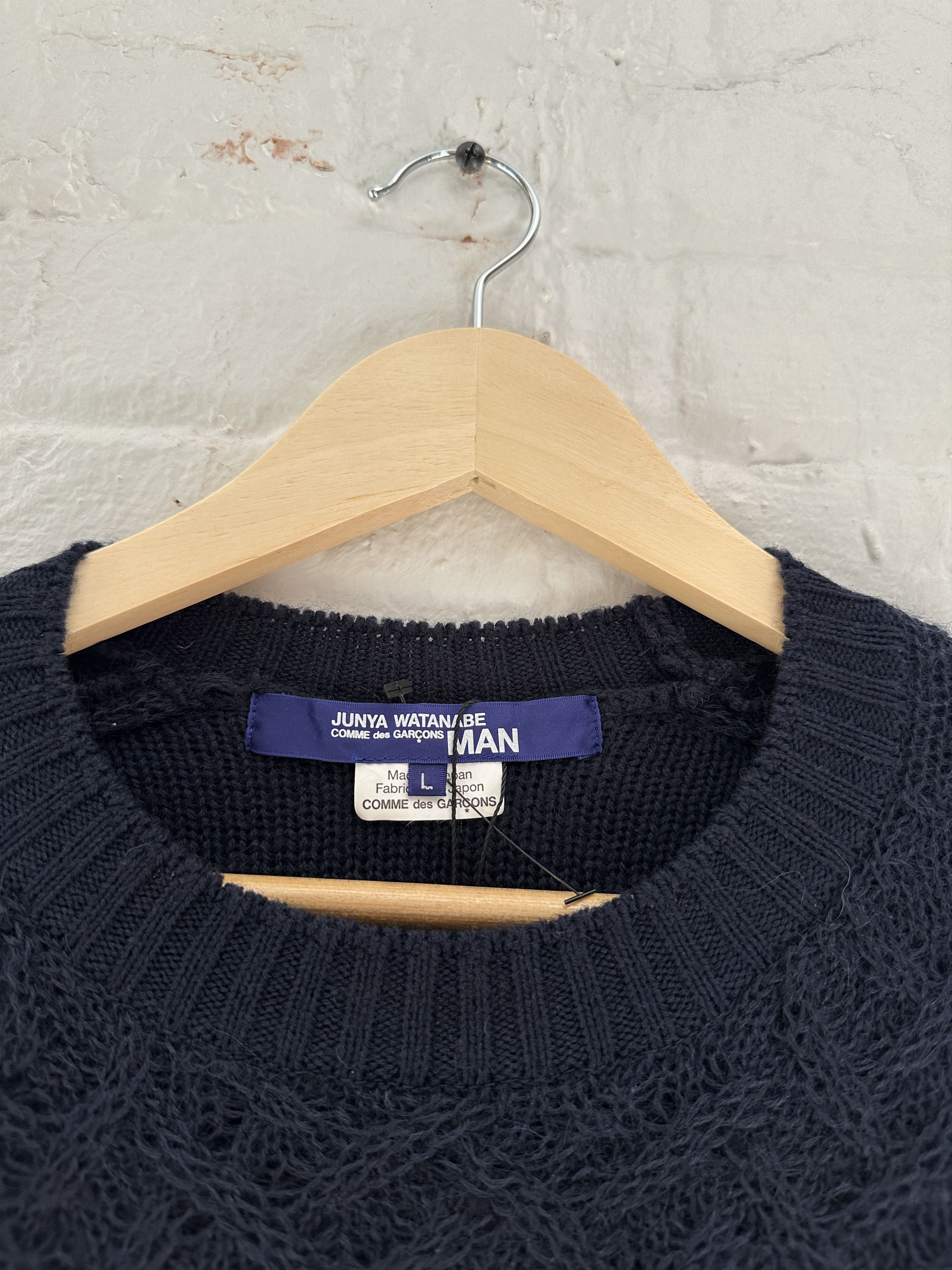 Junya Watanabe Junya Watanabe Cableknit Sweater Size US M / EU 48-50 / 2 - 2 Thumbnail