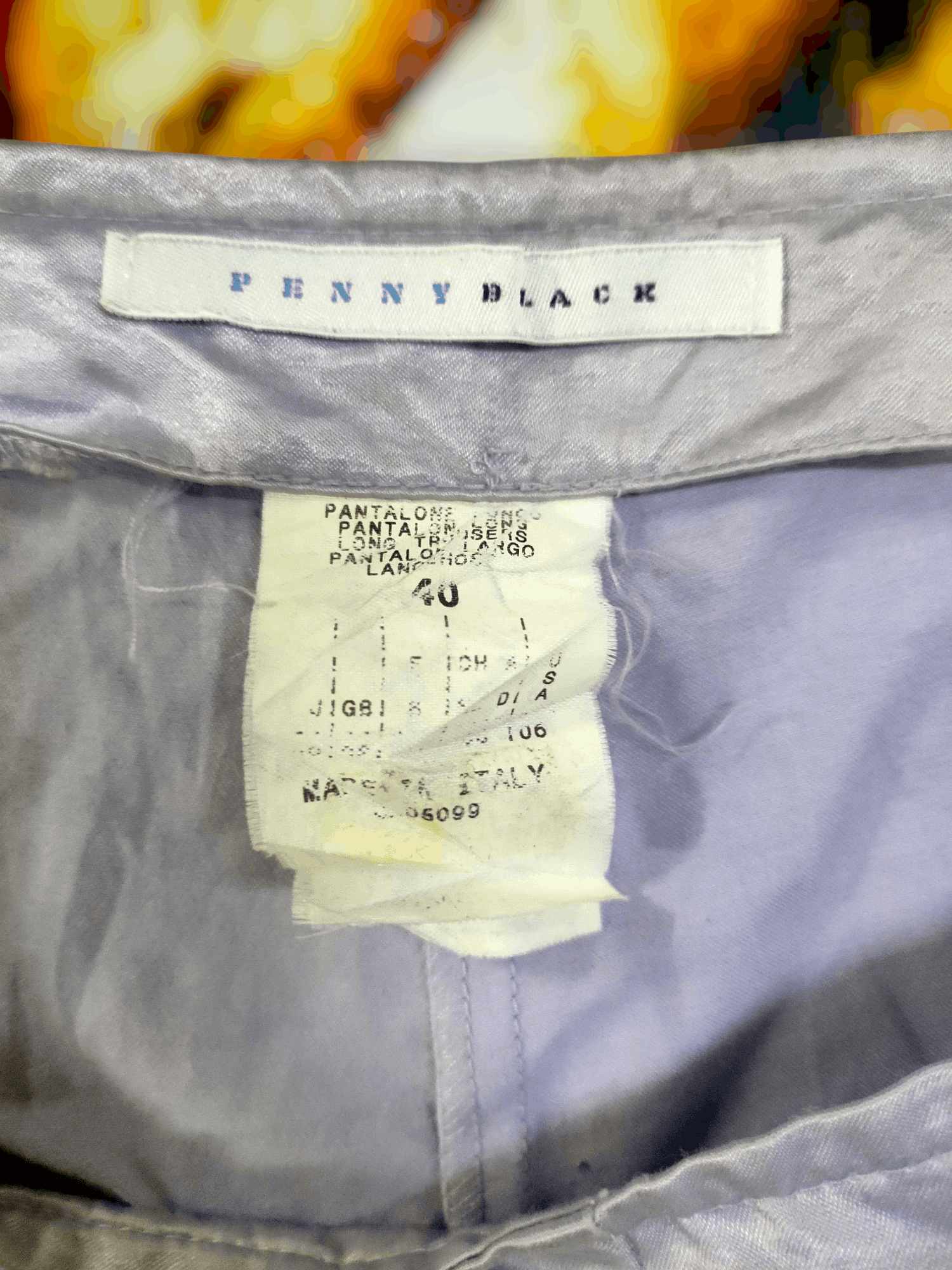 Other Italian designer penny black pantalone largo pant Size 27" / US 4 / IT 40 - 6 Thumbnail