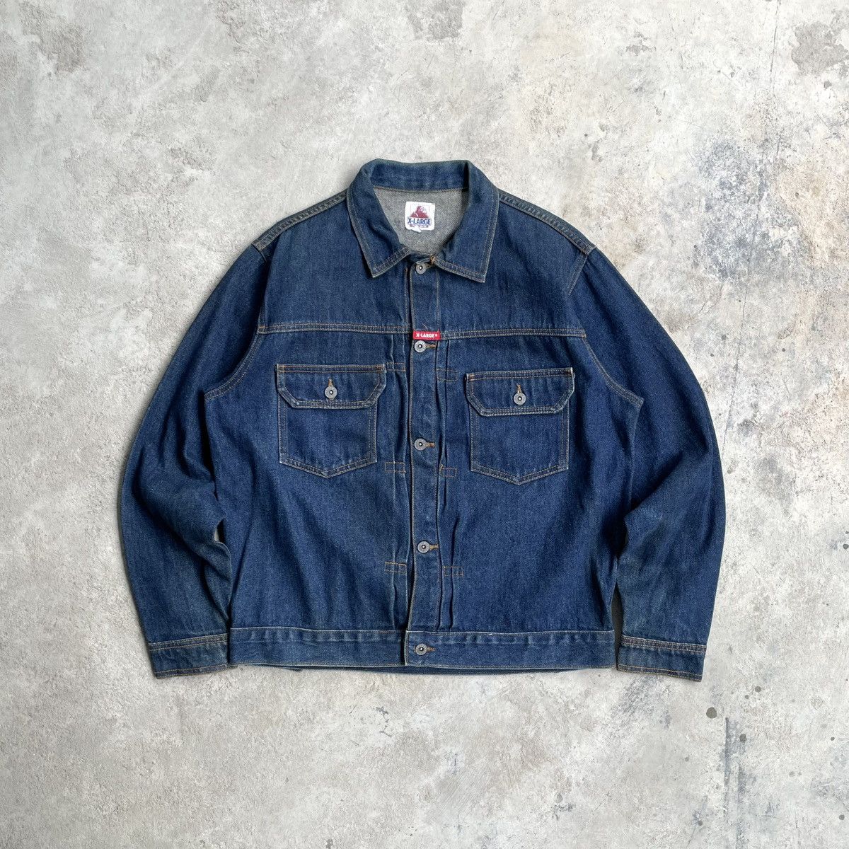 [Rare] Vintage 1998 XLarge Type 2 Denim Jacket