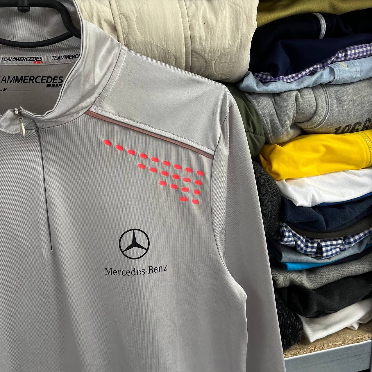 Fox Racing VTG Team Mercede-Benz Formula 1 Racing 1/3 Zip Jacket Size US M / EU 48-50 / 2 - 15 Thumbnail