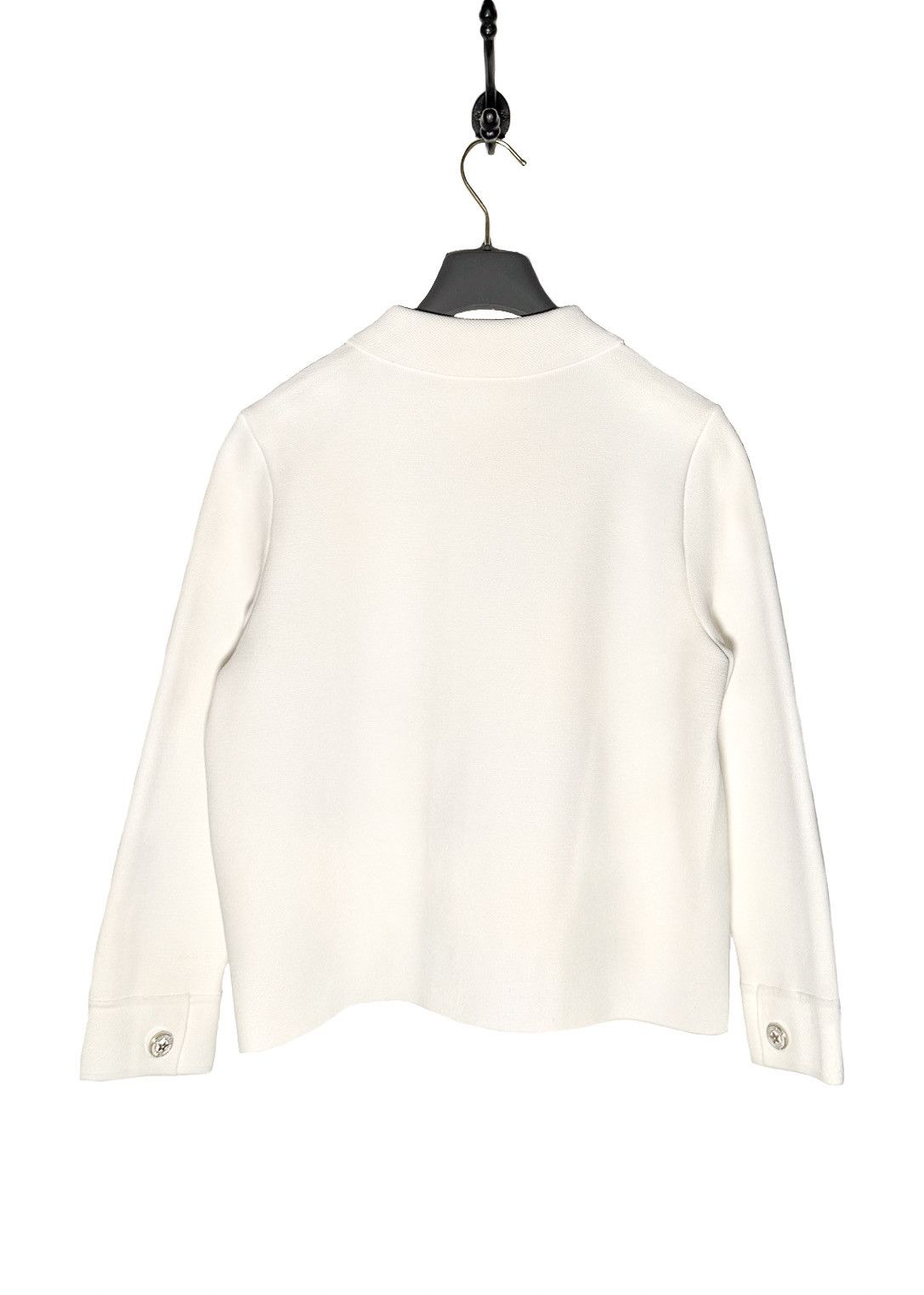 Dior Dior White Technical Mesh Cropped Jacket Size M / US 6-8 / IT 42-44 - 3 Thumbnail