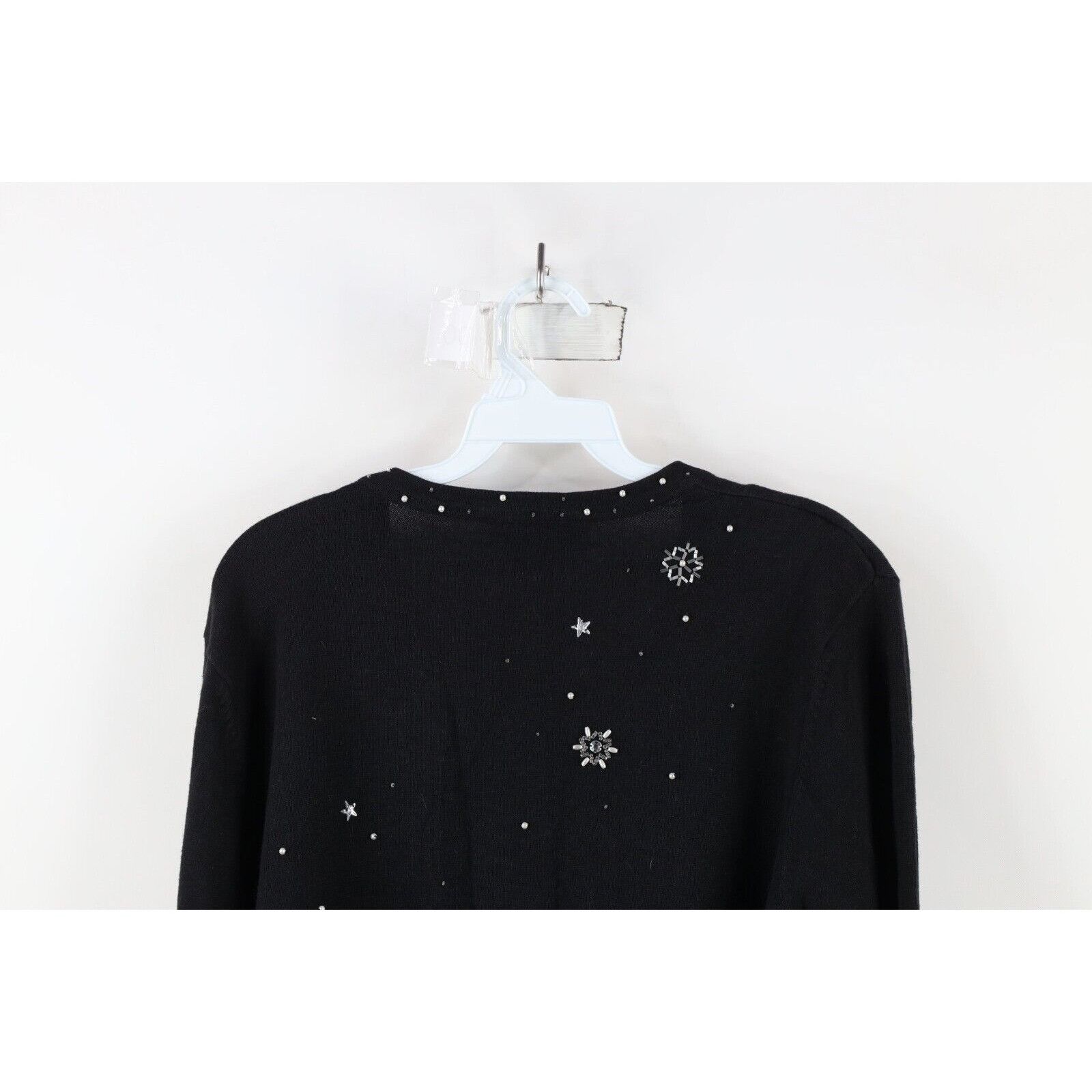 Vintage Vintage 90s Streetwear Christmas Santa Claus Moon Sweater Size L / US 10 / IT 46 - 19 Thumbnail
