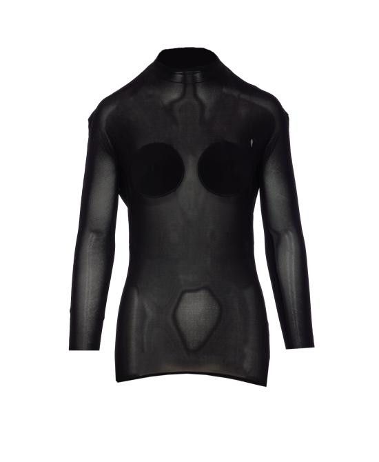 Jean Paul Gaultier JEAN PAUL GAULTIER Women Sweater TO279 J08200 Black Size S / US 4 / IT 40 - 1 Thumbnail