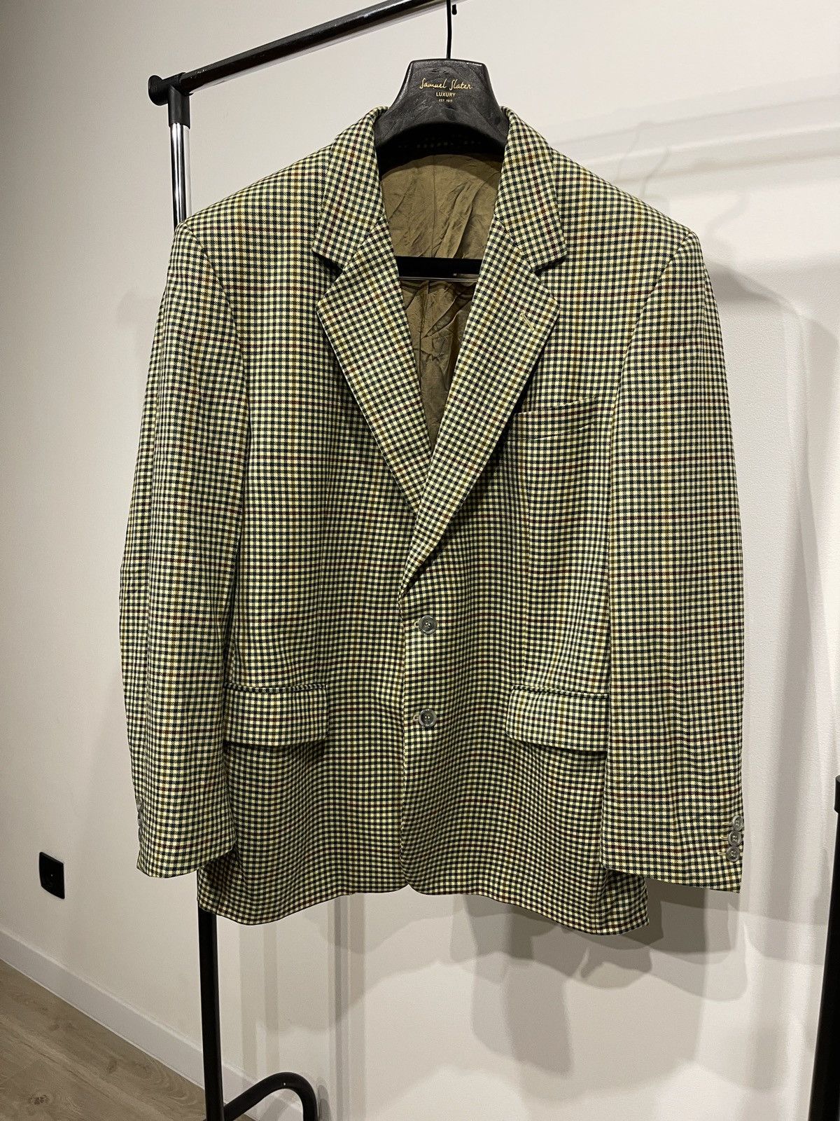 Vintage Vintage wool blazer sport coat classic jacket 42R Size 42R - 2 Thumbnail
