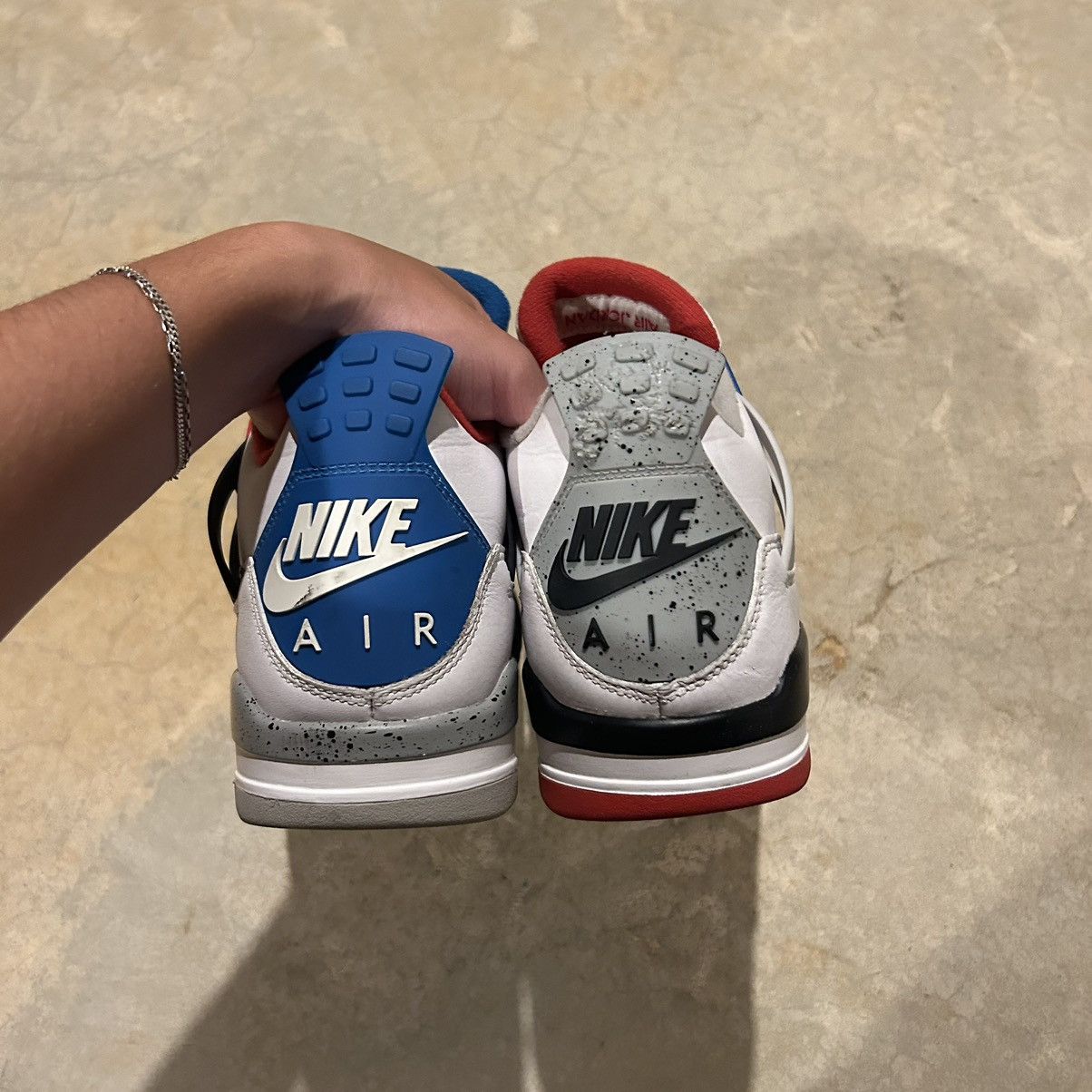Jordan Brand × Nike Air Jordan 4 Retro What The 2019 US 11 Size US 11 / EU 44 - 4 Thumbnail