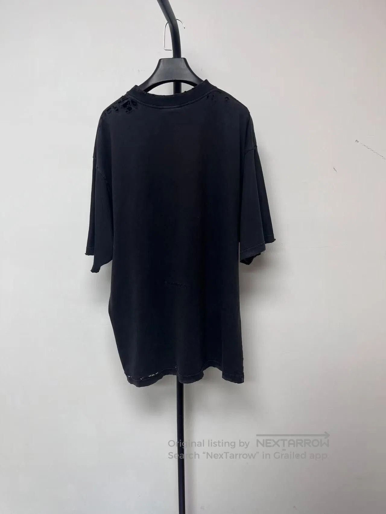 Balenciaga Balenciaga Graphic Logo Print Crewneck T-Shirt. Size US M / EU 48-50 / 2 - 2 Thumbnail