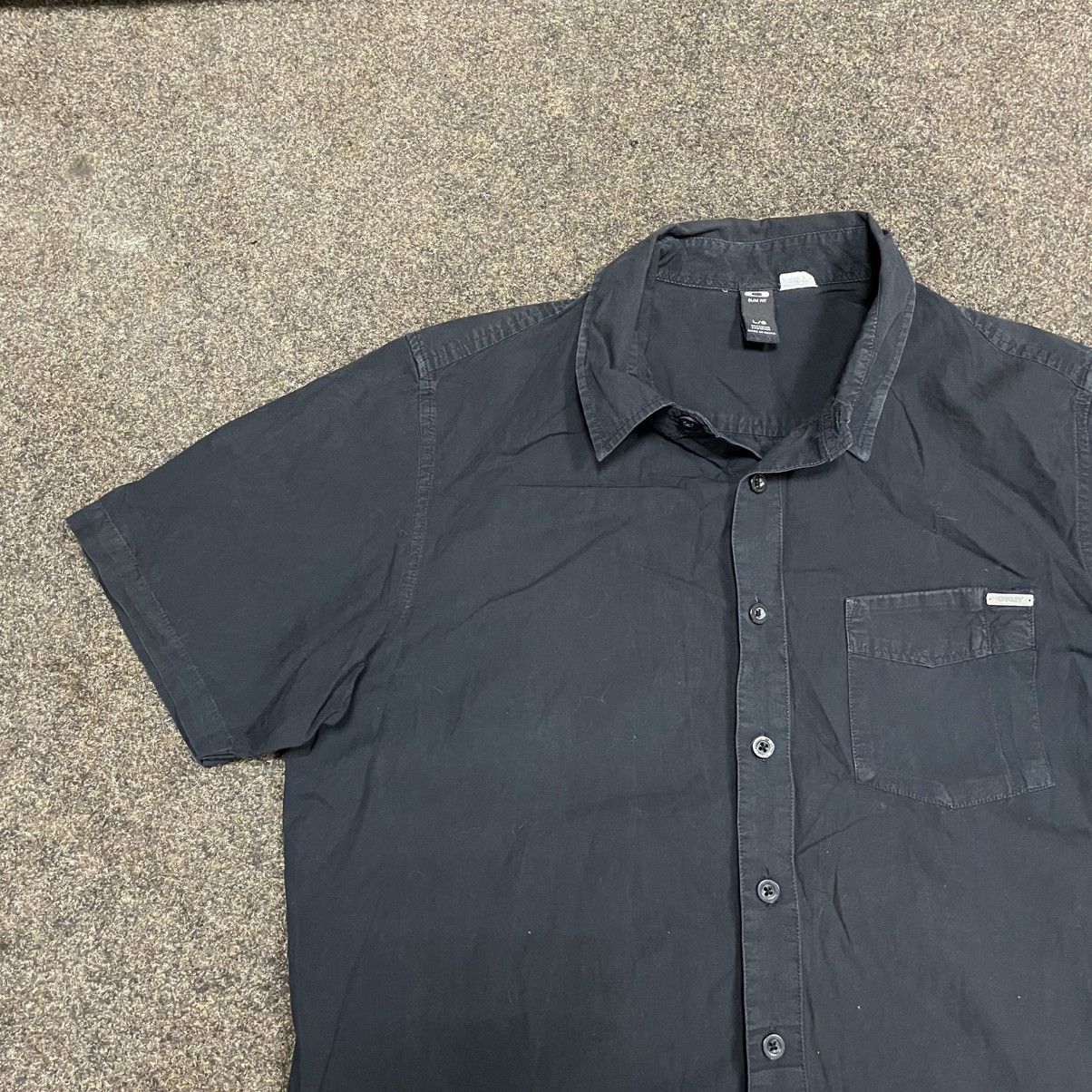 Oakley Vintage 90s Faded Button Up Shirt Workwear Grunge Baggy L Size US L / EU 52-54 / 3 - 3 Thumbnail