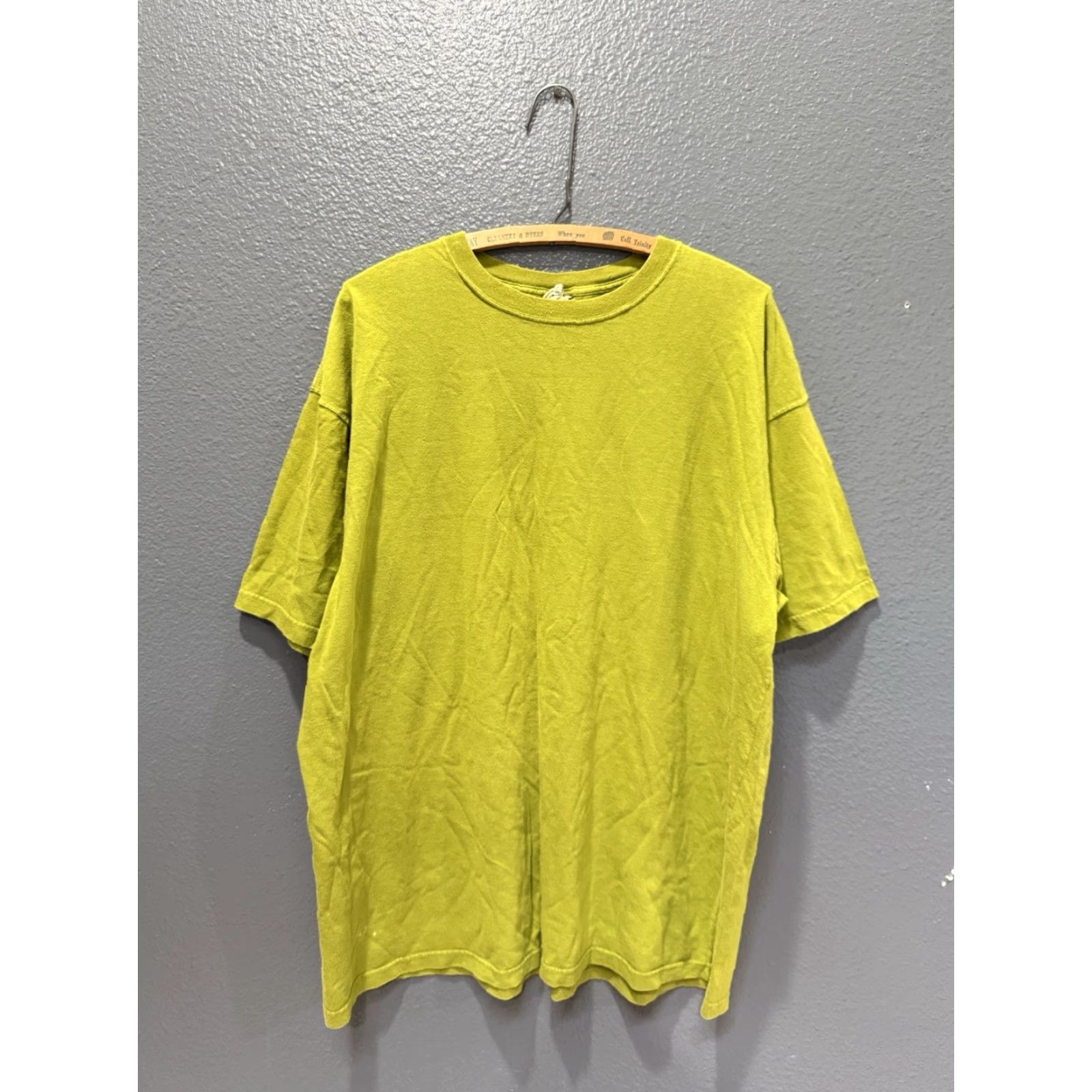 Gap VINTAGE GAP T-Shirt Mens XL Cotton Green Acid Blank 7/10 Condition Size US XL / EU 56 / 4 - 3 Thumbnail