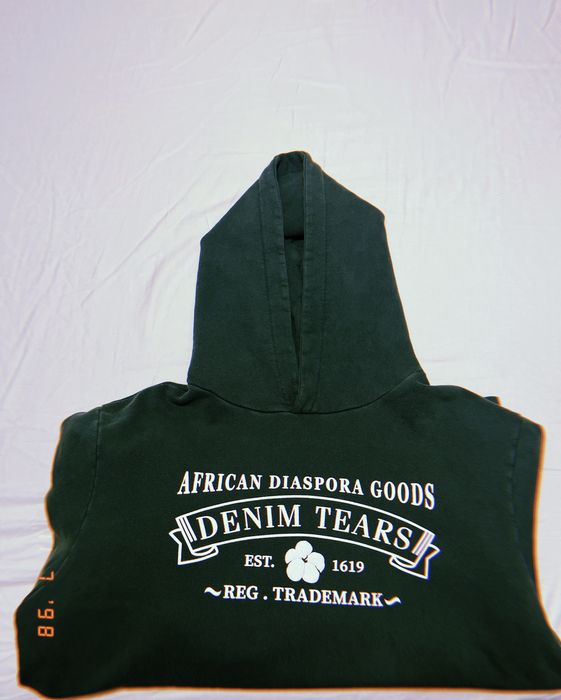 さらに値下げ DENIM TEARS Men´s ADG Hoodie Black パーカー