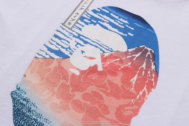 Bape Bape Ukiyo-e Tee Size ONE SIZE - 2 Thumbnail