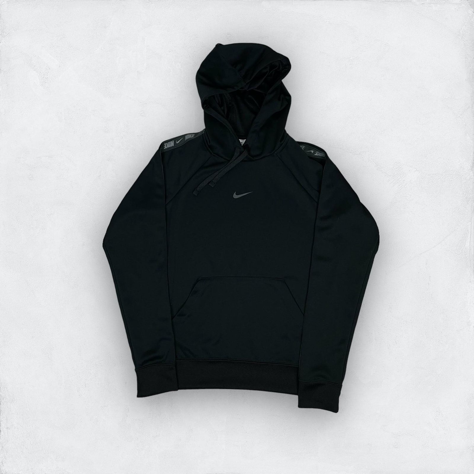 Nike Nike Women Black Polyester Long Sleeve Pullover Hoodie Small Size S / US 4 / IT 40 - 1 Thumbnail
