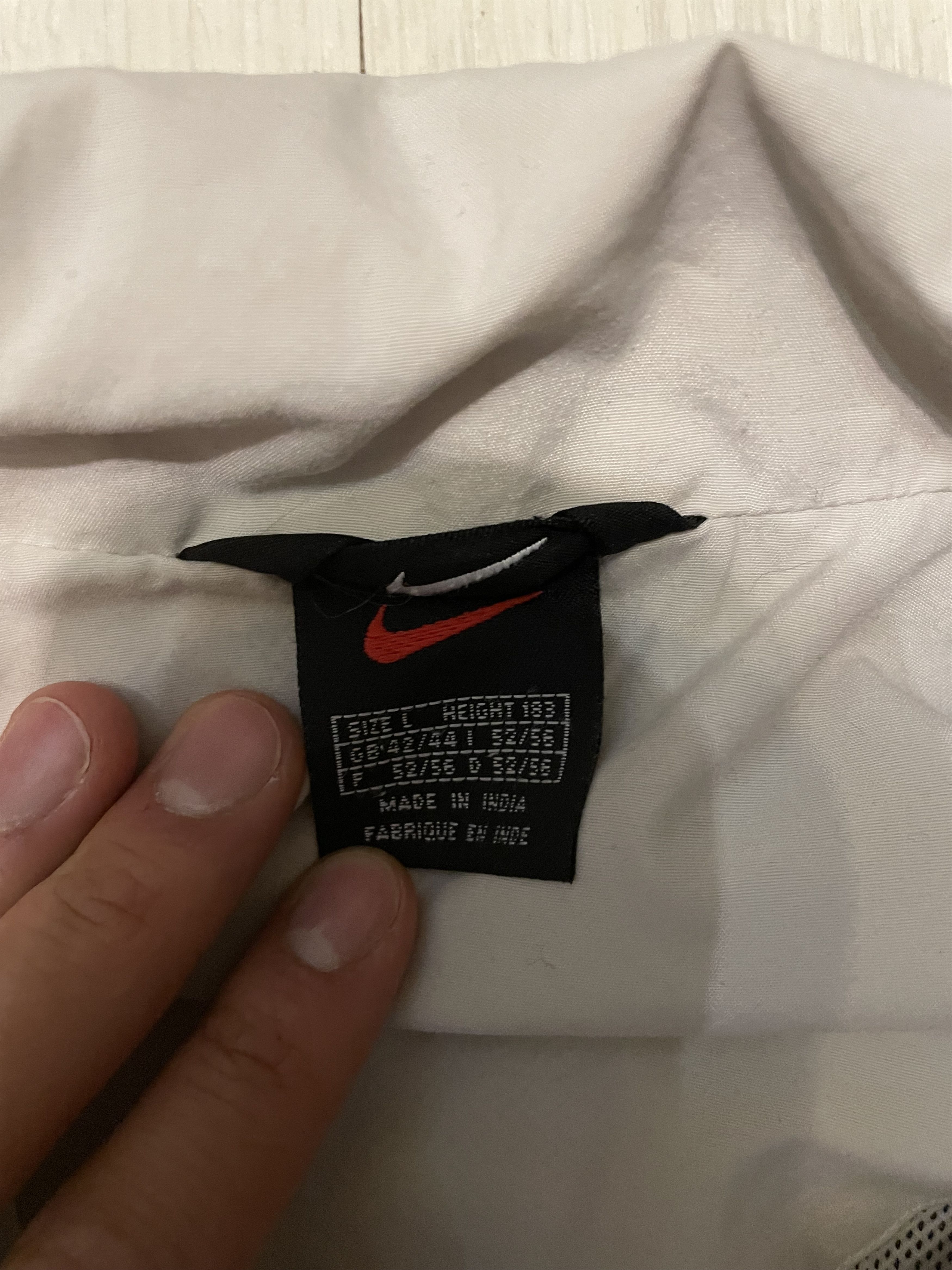 Nike × Vintage Vintage 90s nike traicksuit swoosh logo Size US L / EU 52-54 / 3 - 5 Thumbnail