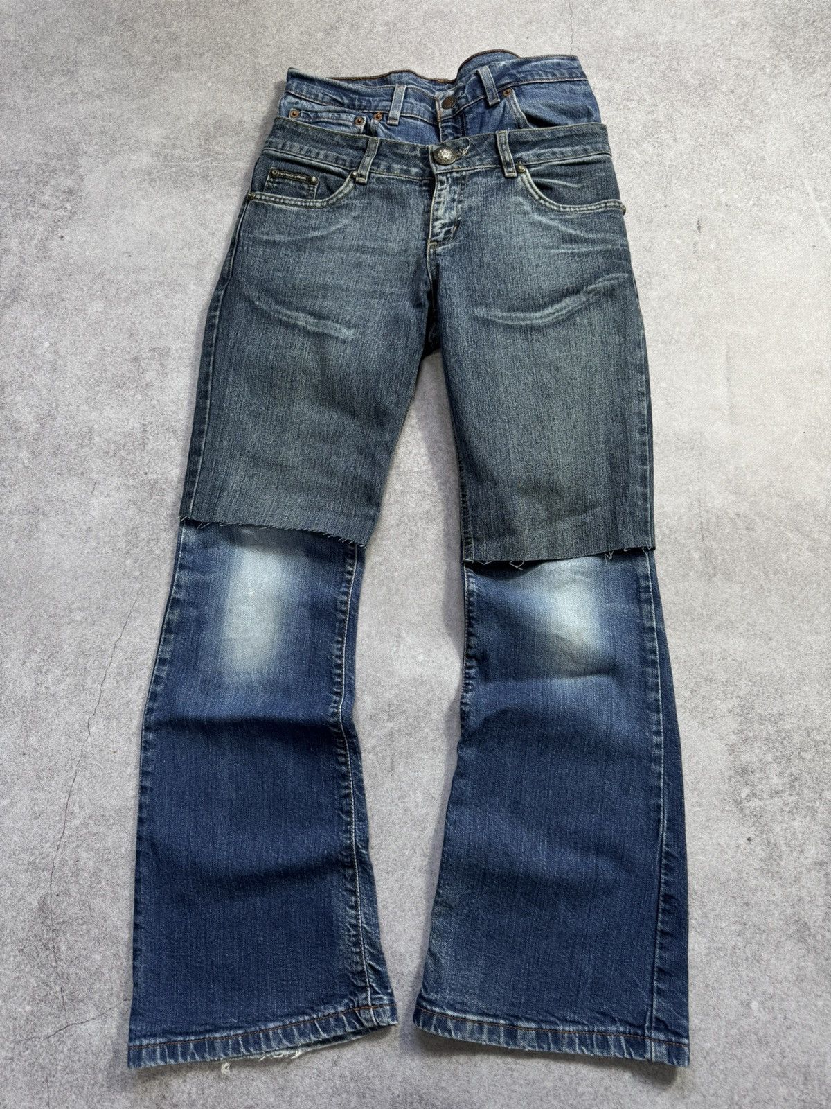 Dolce & Gabbana Dolce Gabbana Archive RARE Flared Jeans 1 of 1 Levis Size US 30 / EU 46 - 4 Thumbnail