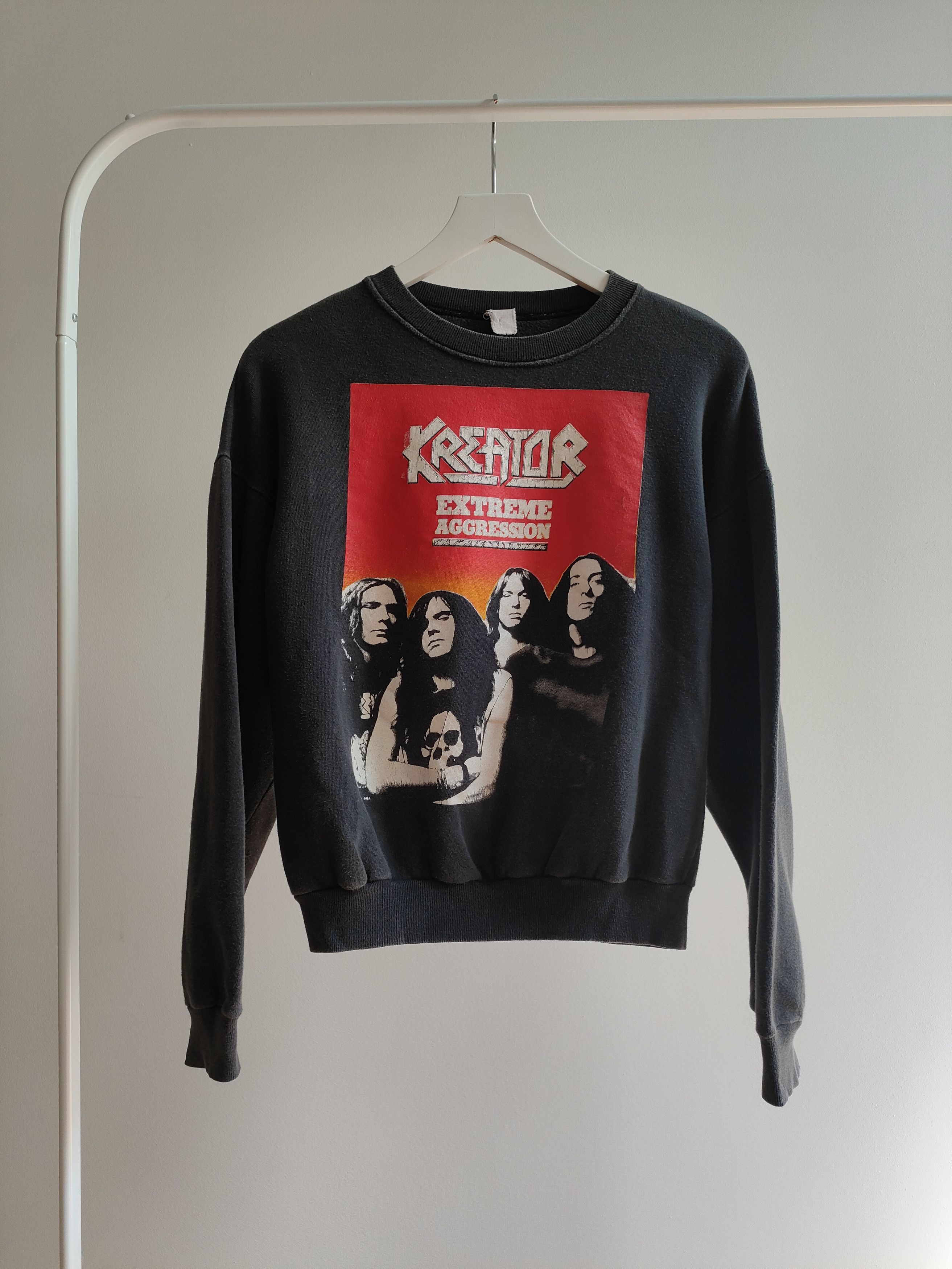 Vintage 80s Kreator Vintage Crewneck Official Merch Size US S / EU 44-46 / 1 - 1 Thumbnail